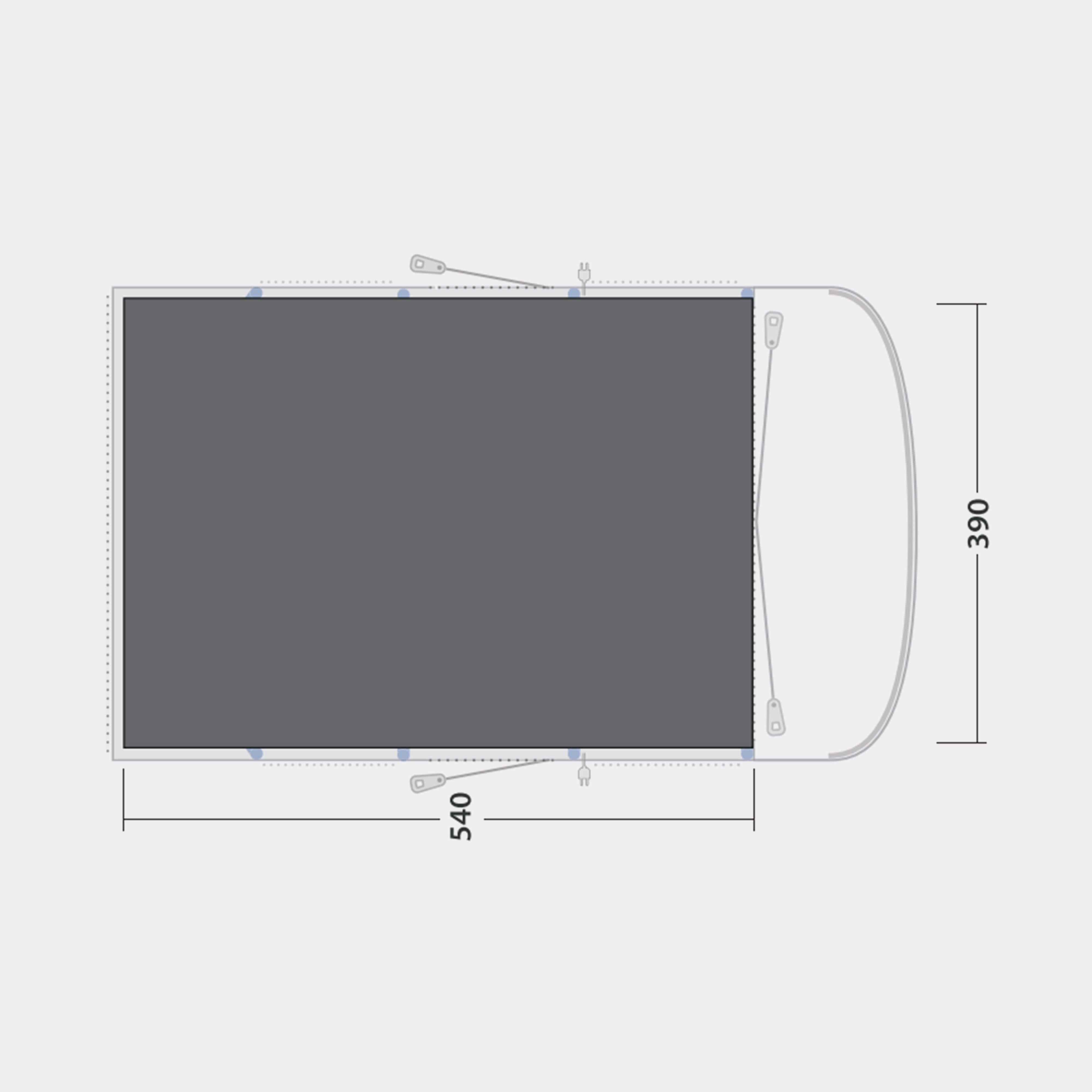 Springville 6SA Footprint Groundsheet
