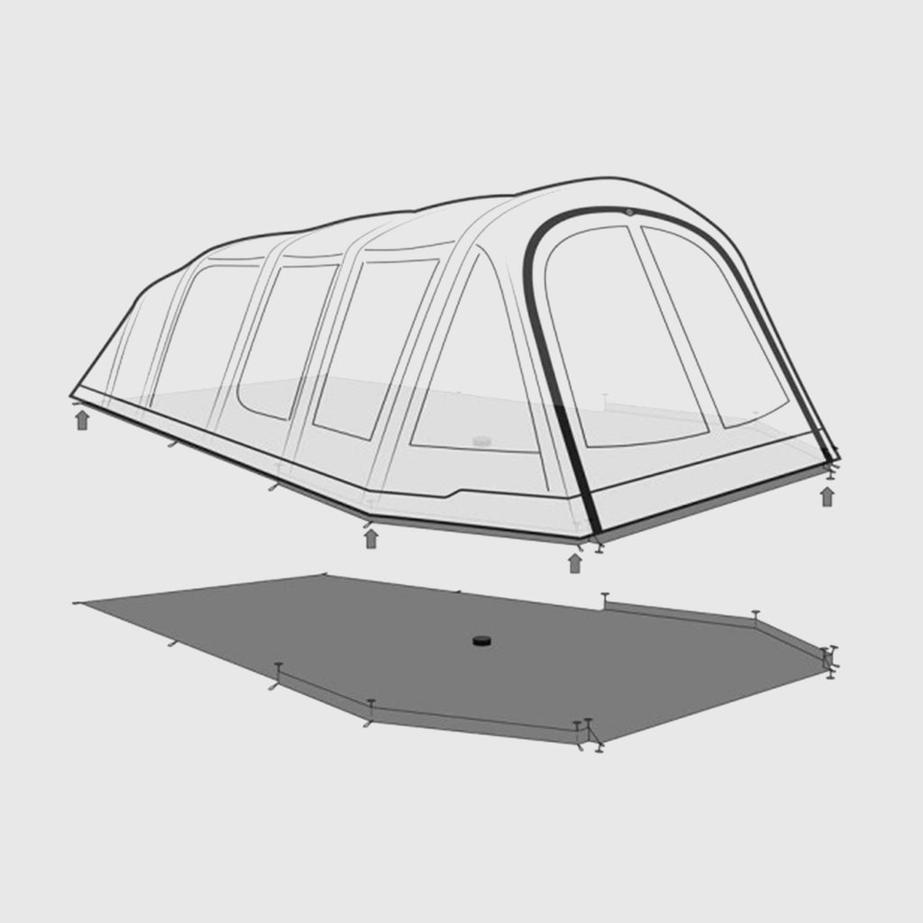 Norwood 6 Footprint LUX Groundsheet 2024