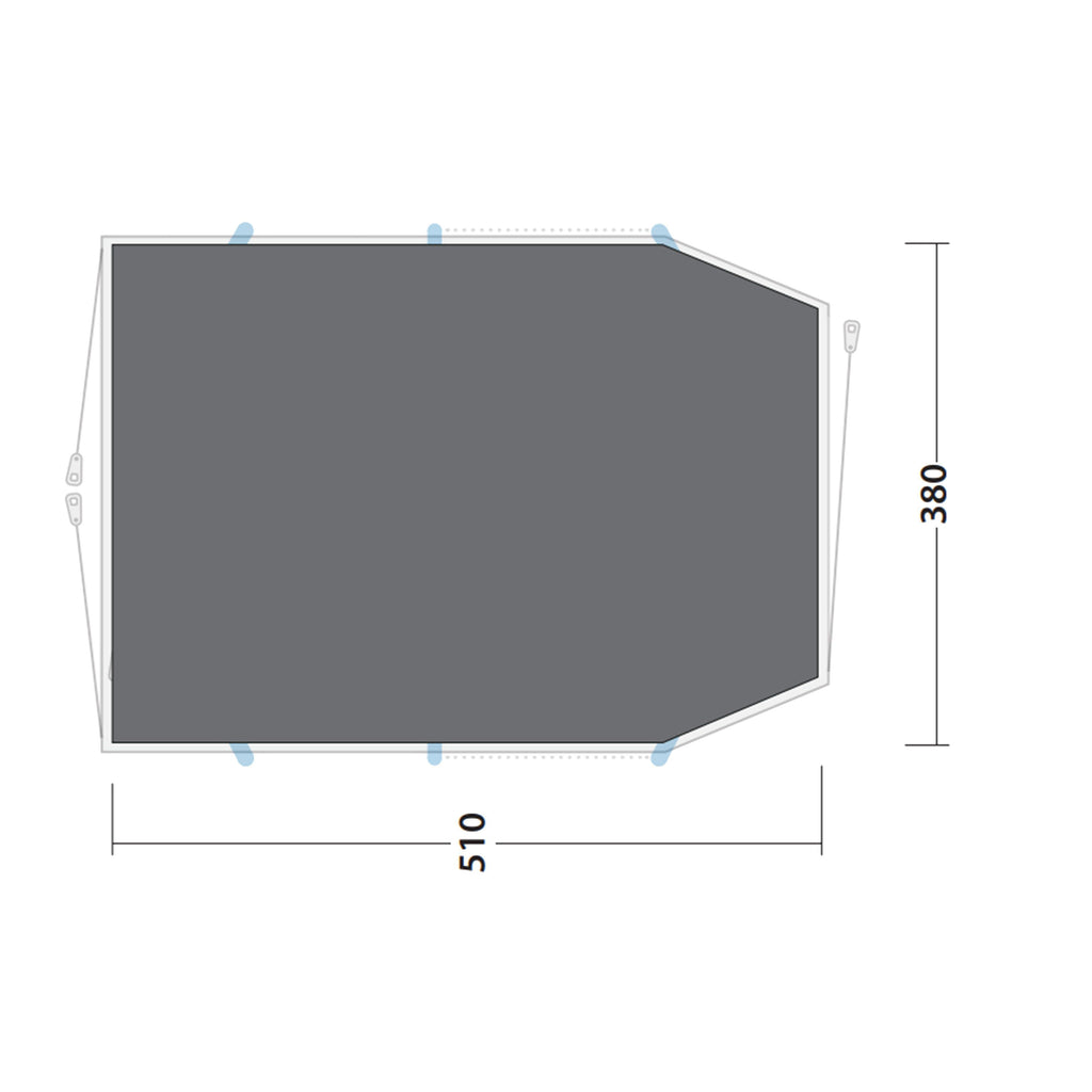 Starhill 6A Footprint Groundsheet 380cm x 510cm