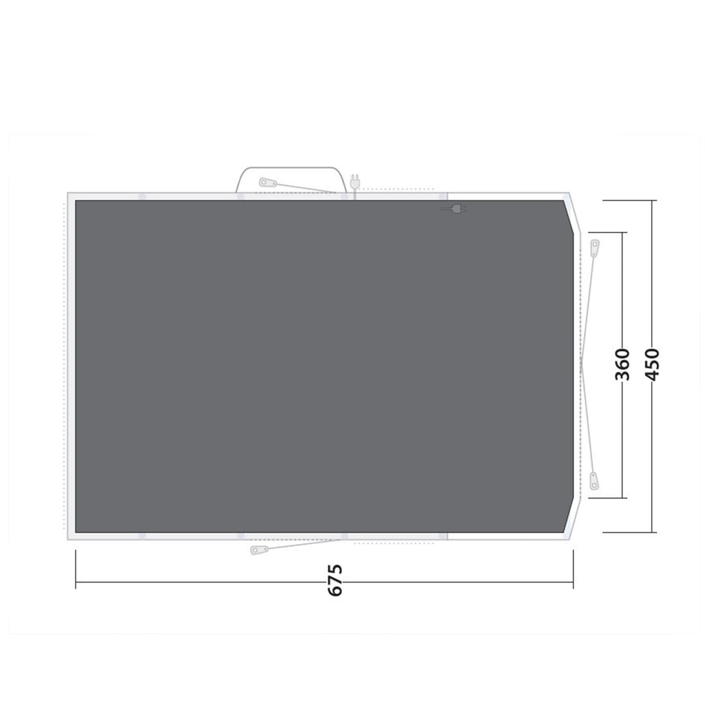 Sundale 7PA Footprint LUX Groundsheet