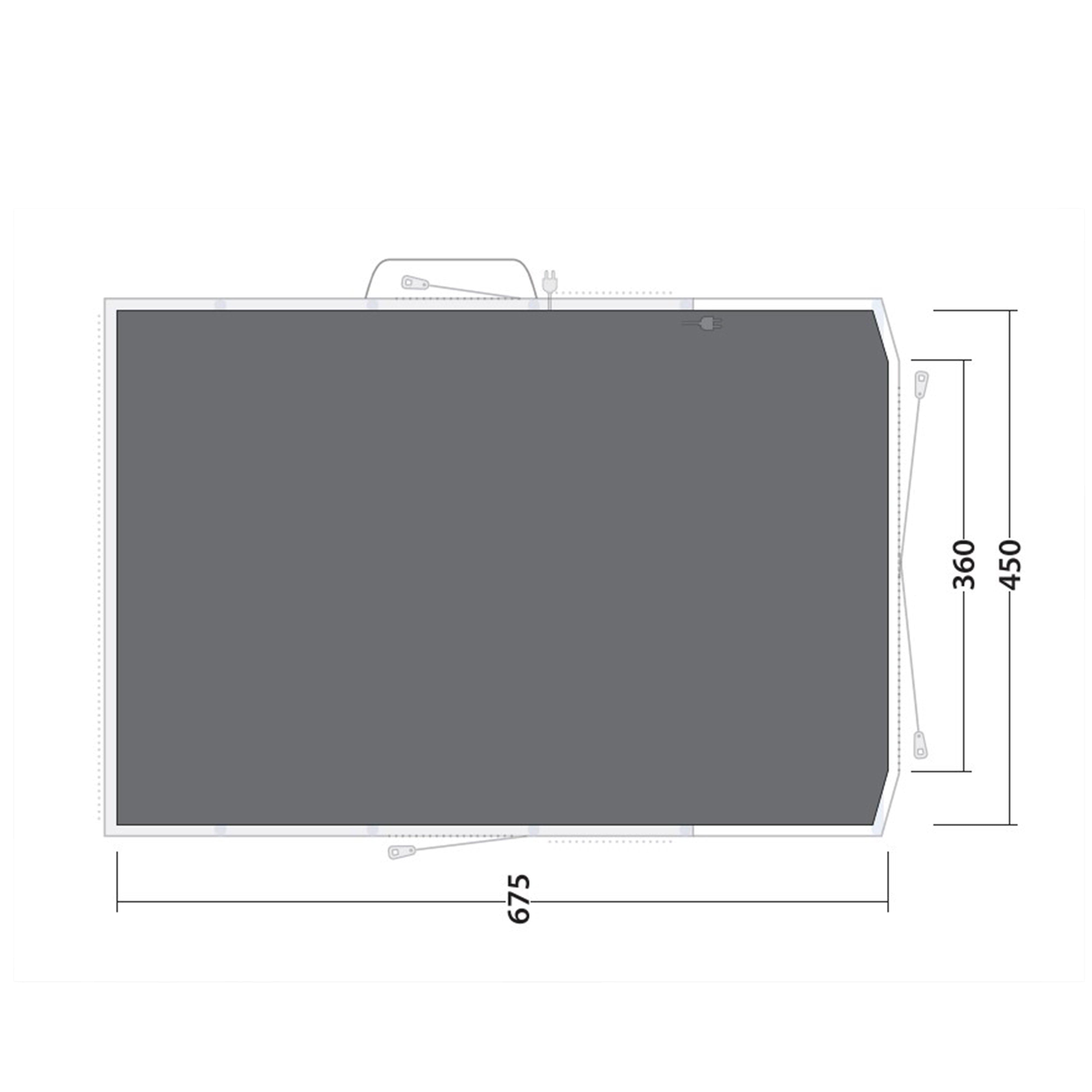 Sundale 7PA Footprint LUX Groundsheet
