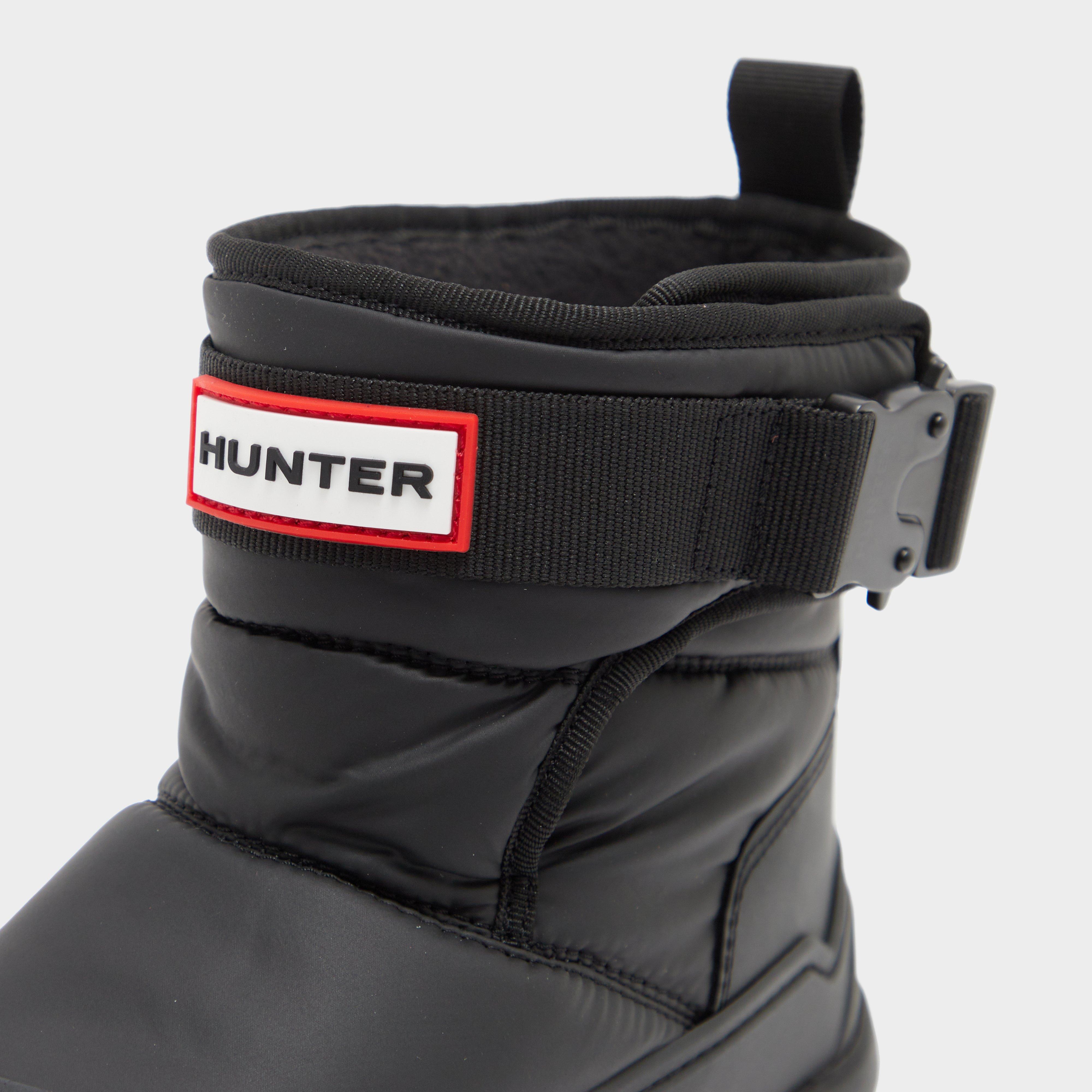 Black Hunter Women's Intrepid Short Buckle Snow Boots – Blacks