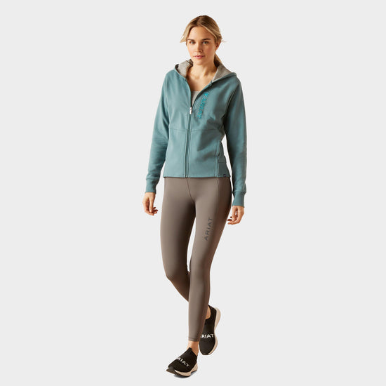 Women's Team Logo Full Zip Hoodie