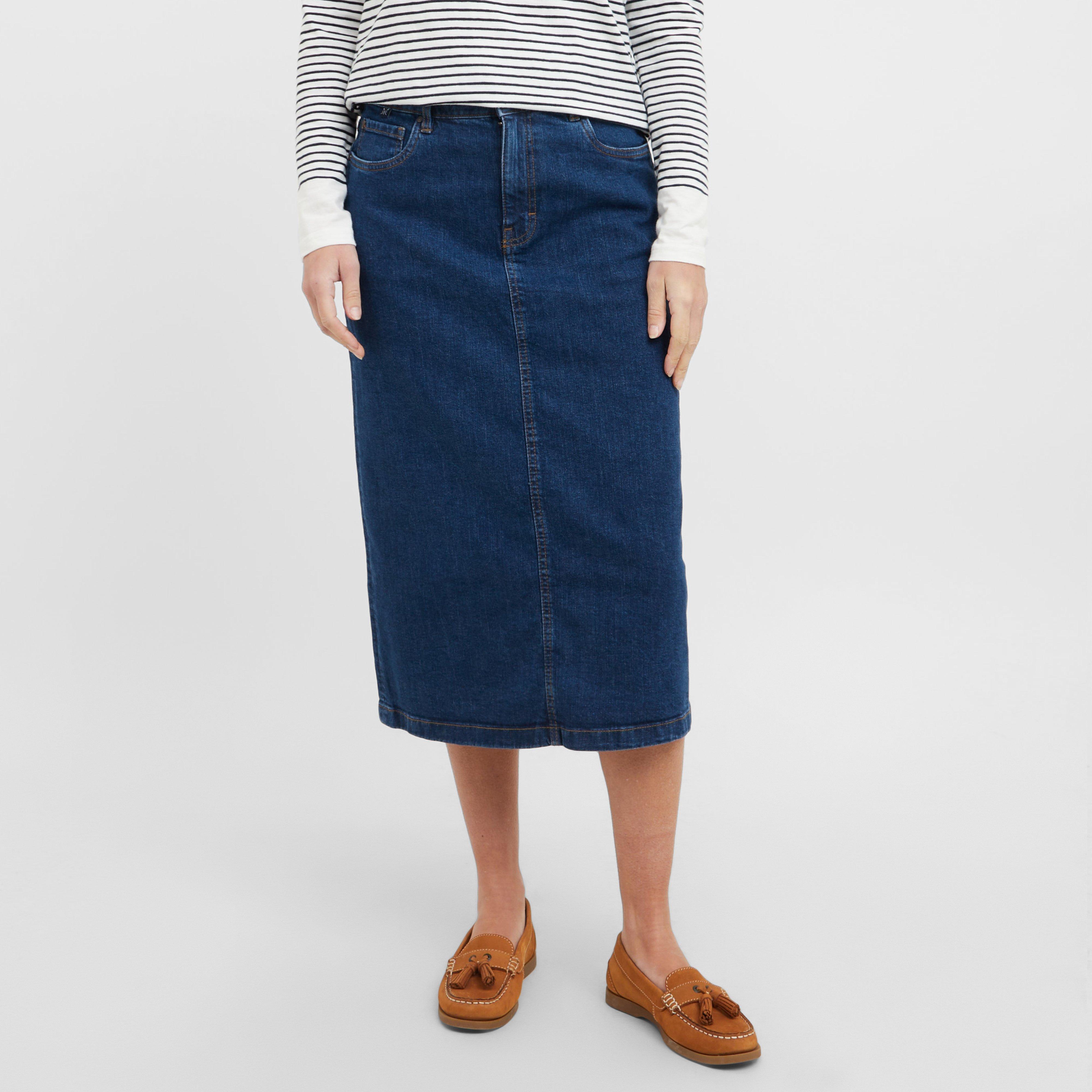 Women’s Mia Denim Midi Skirt