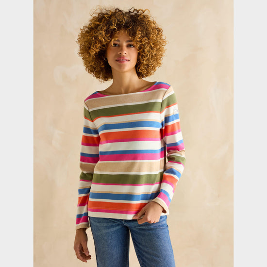 Women's Harbour Boat Neck Breton Top