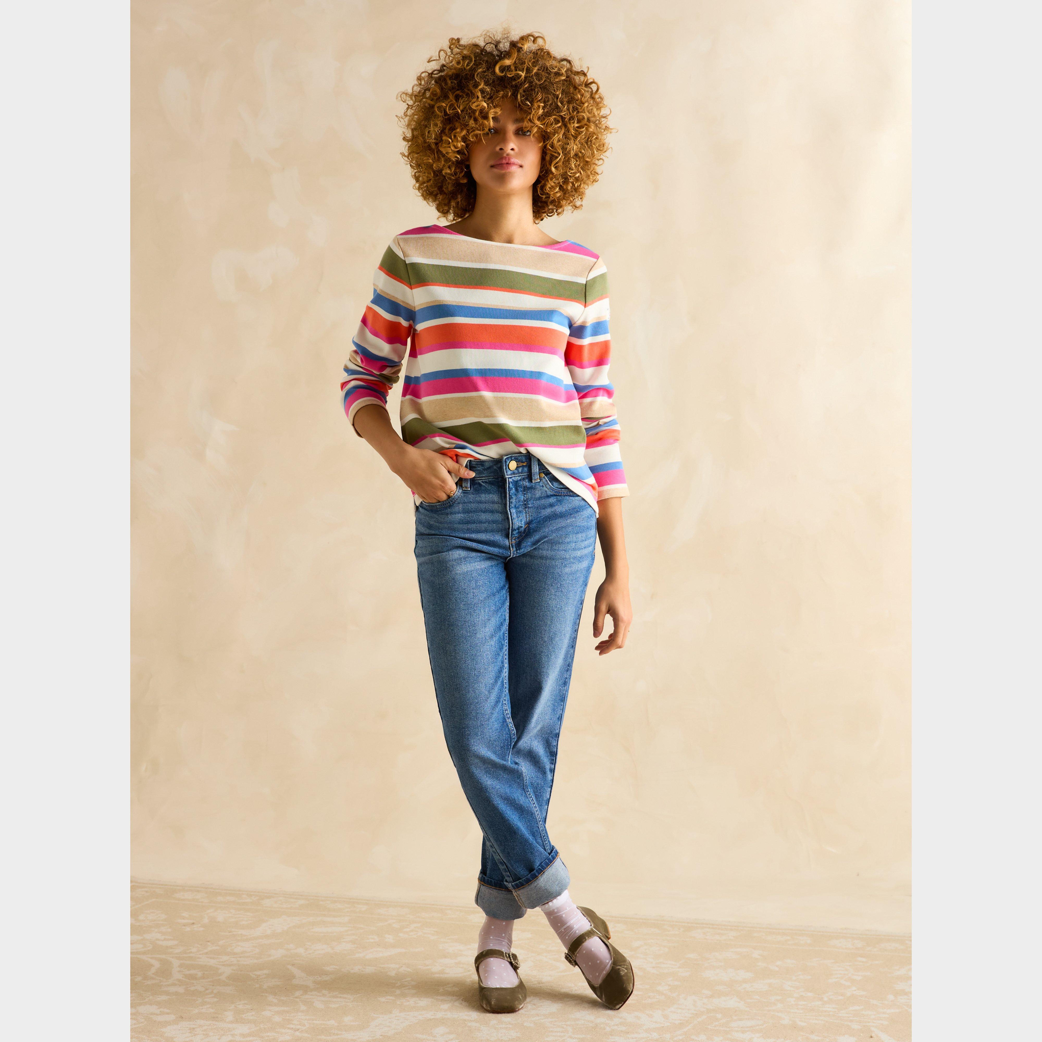 Women's Harbour Boat Neck Breton Top