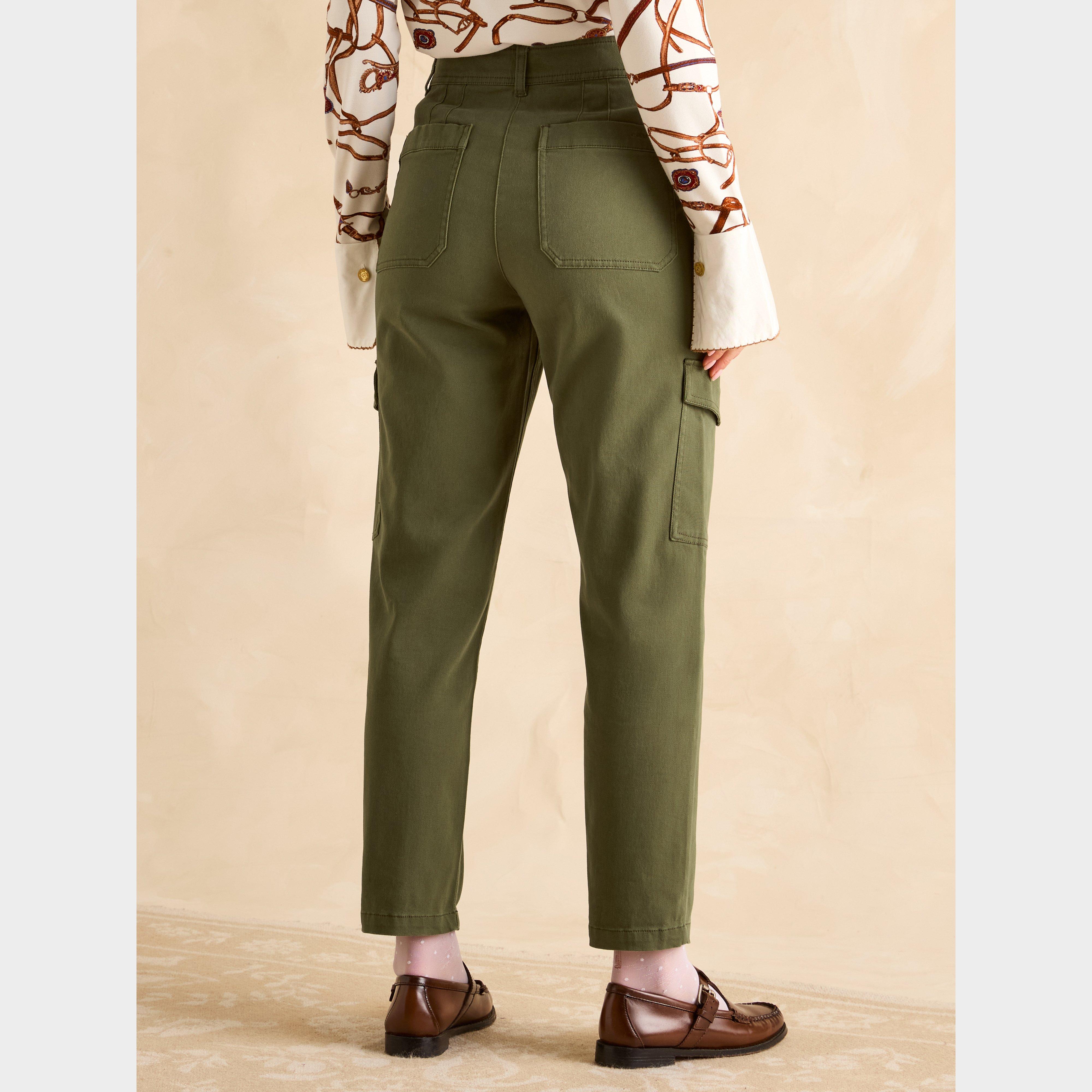 Women's Cargo Trousers Khaki