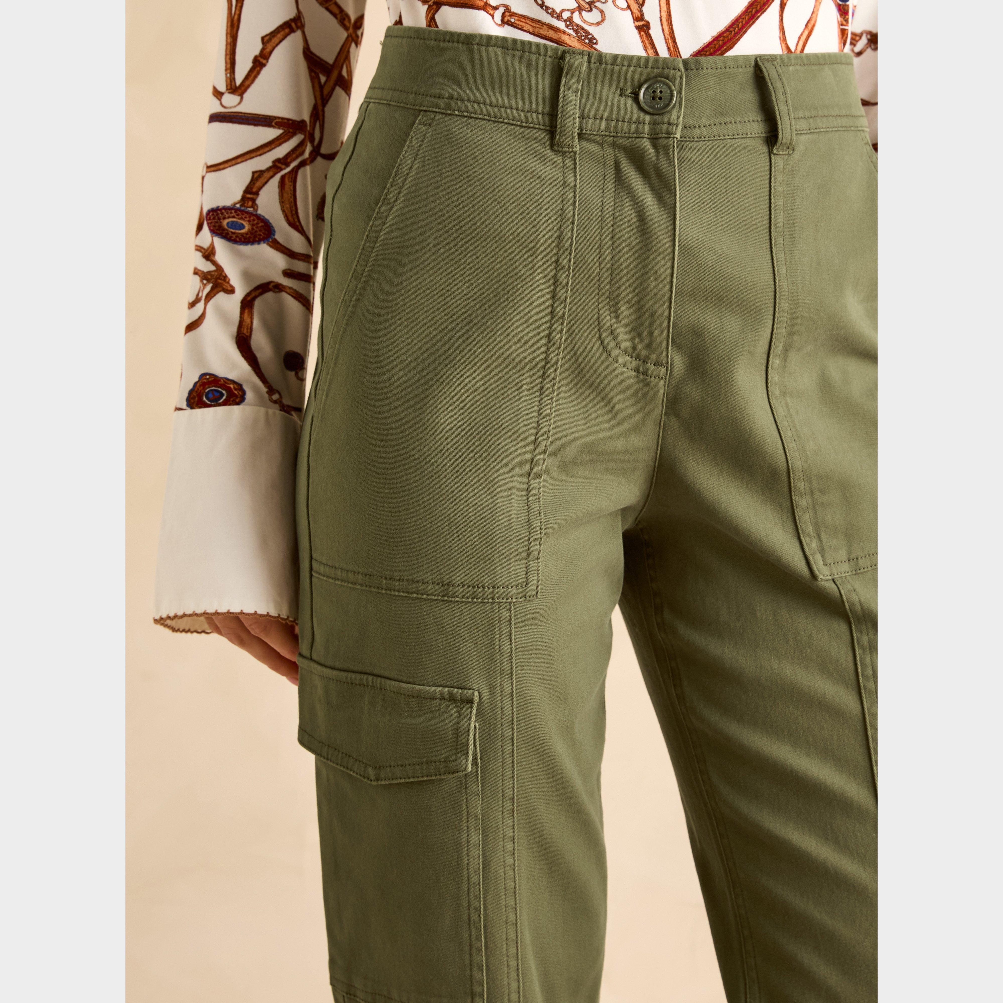Women's Cargo Trousers Khaki