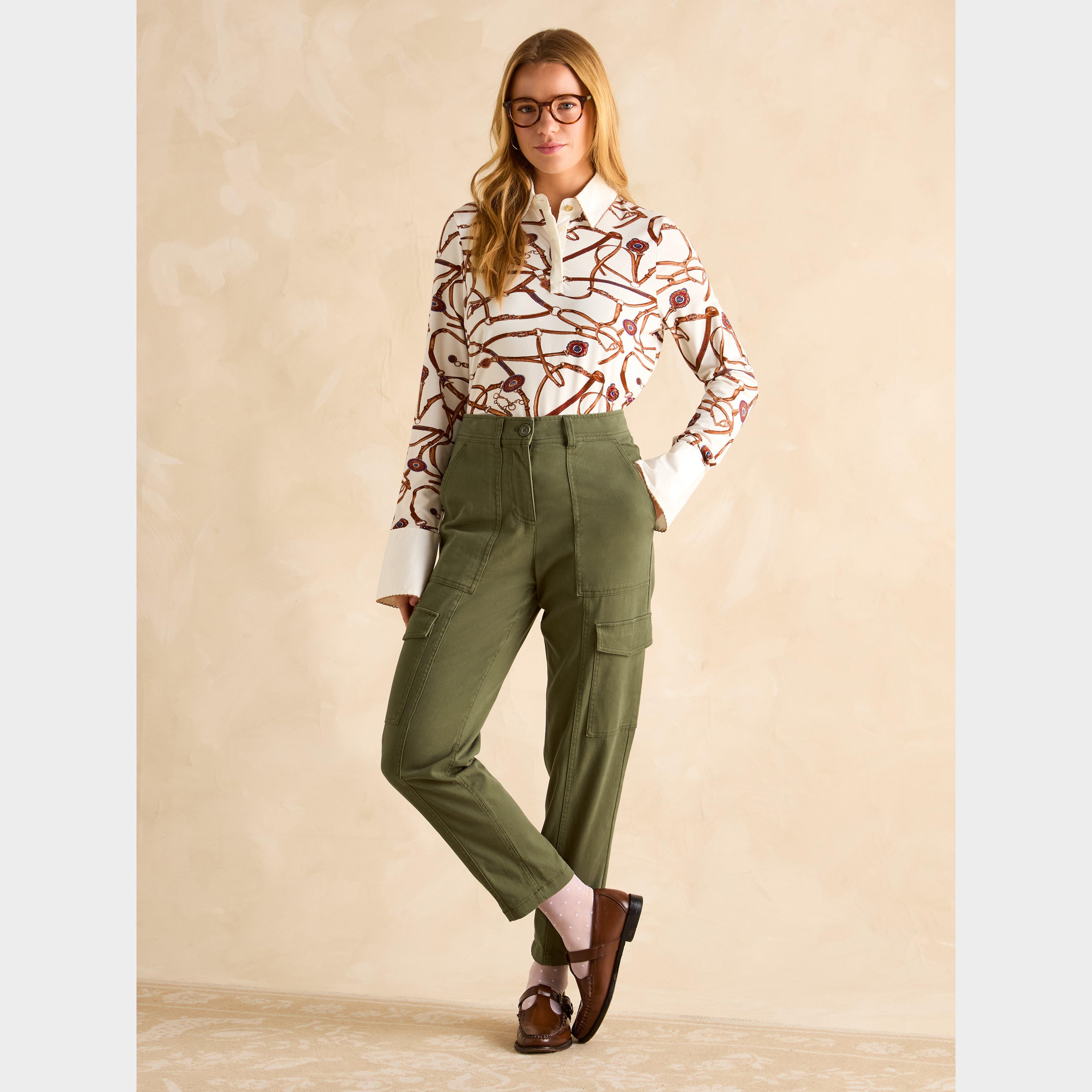 Women's Cargo Trousers Khaki