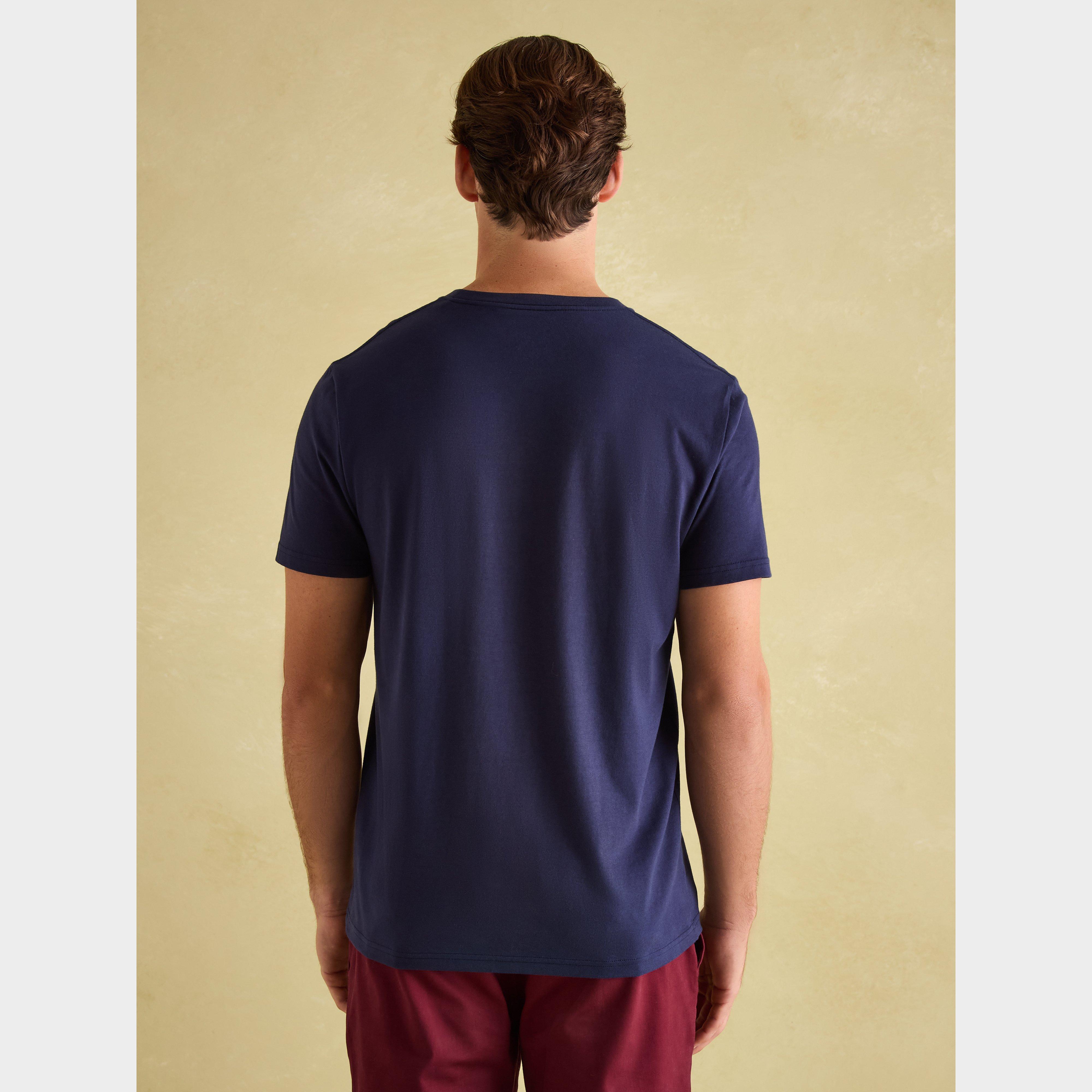 Mens Denton Jersey Crew Neck T-Shirt