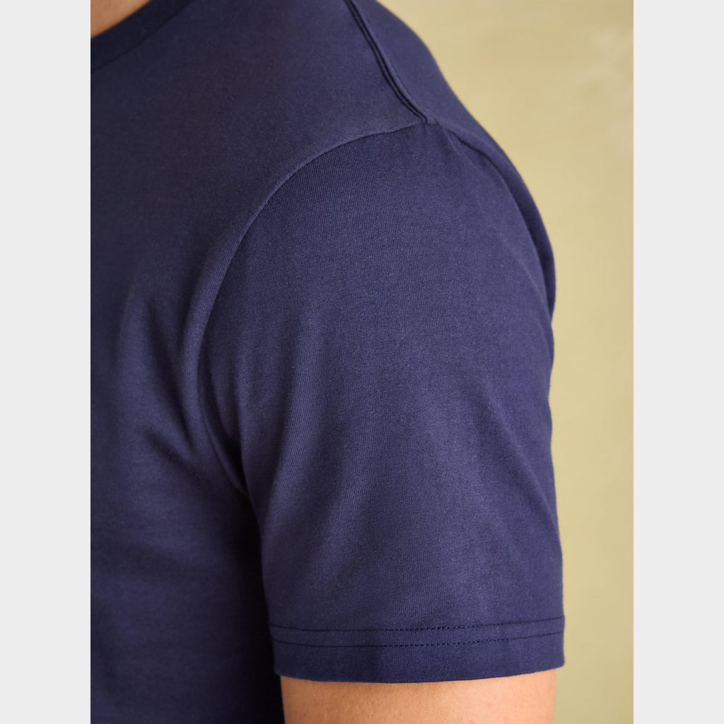 Mens Denton Jersey Crew Neck T-Shirt