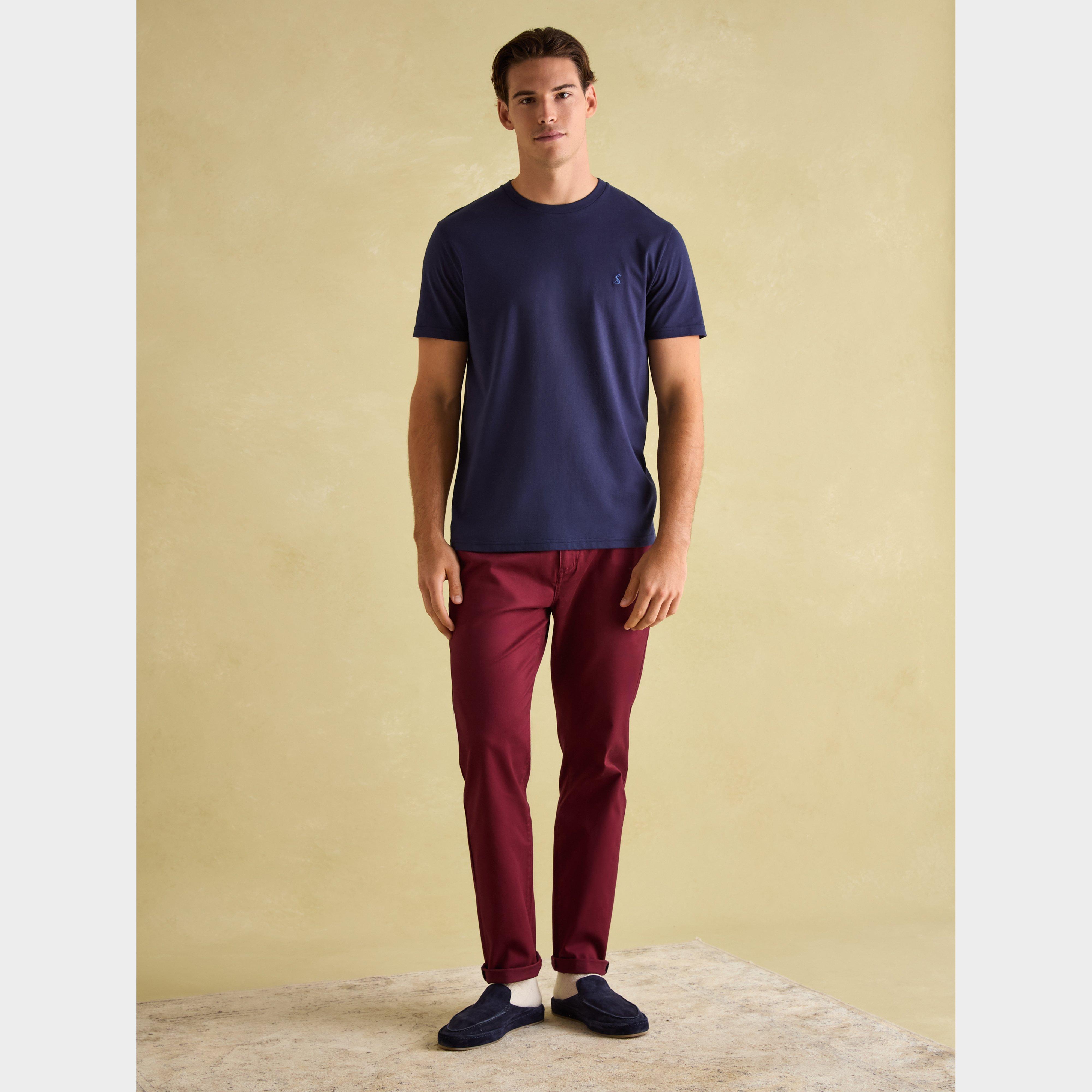 Mens Denton Jersey Crew Neck T-Shirt