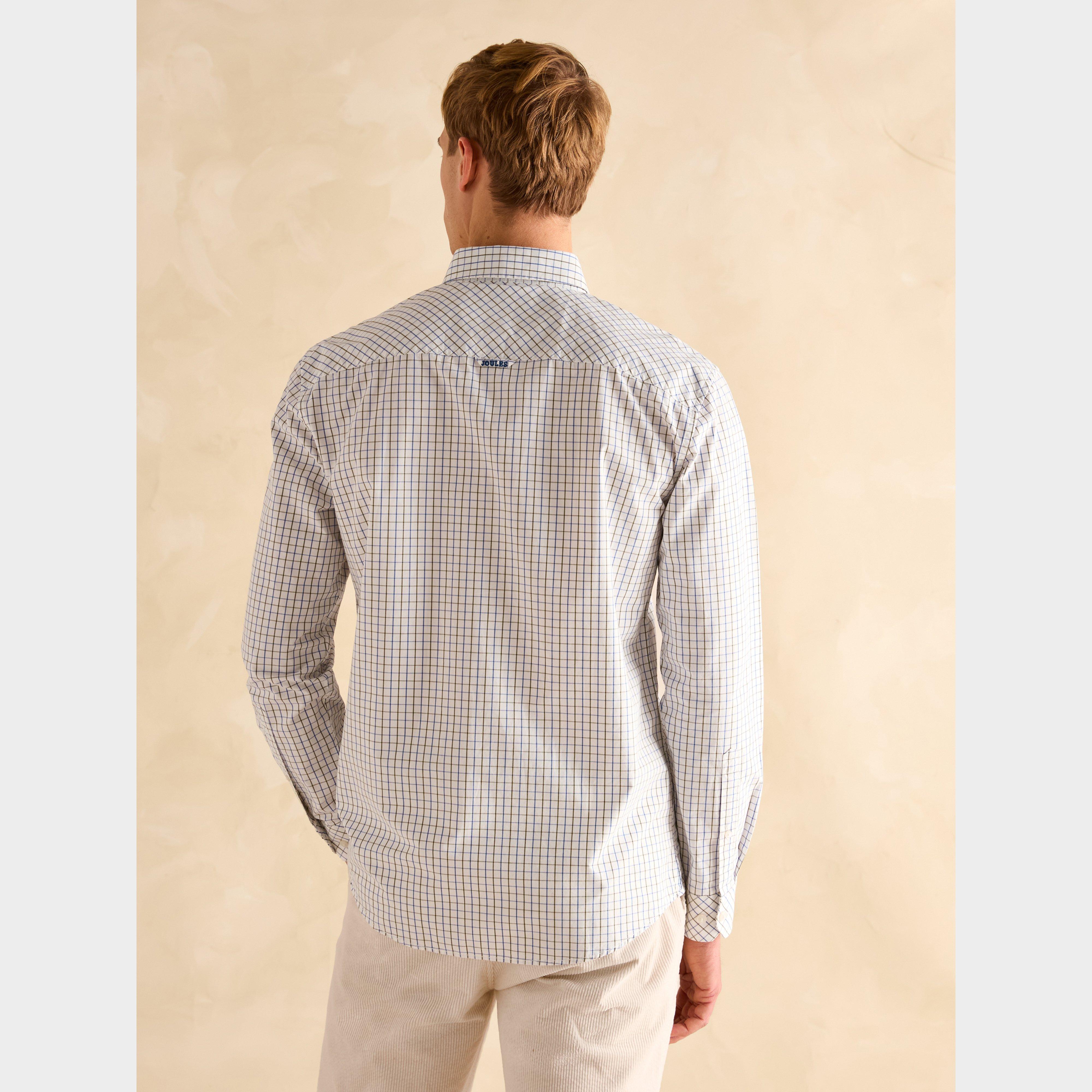 Mens Abbott Cotton Poplin Shirt