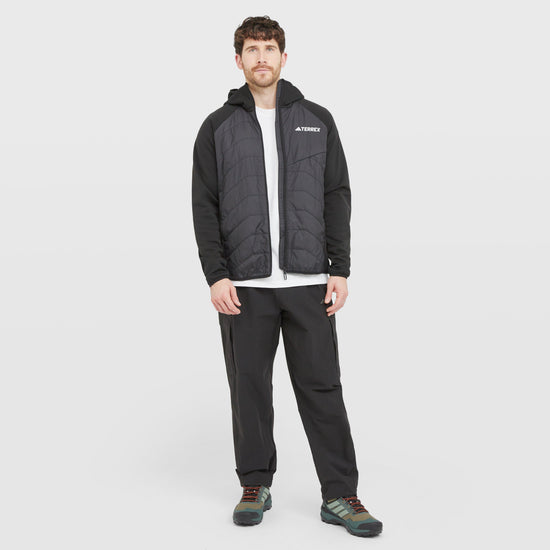 Men's CLIMAWARM Insulated Hybrid Hooded Jacket