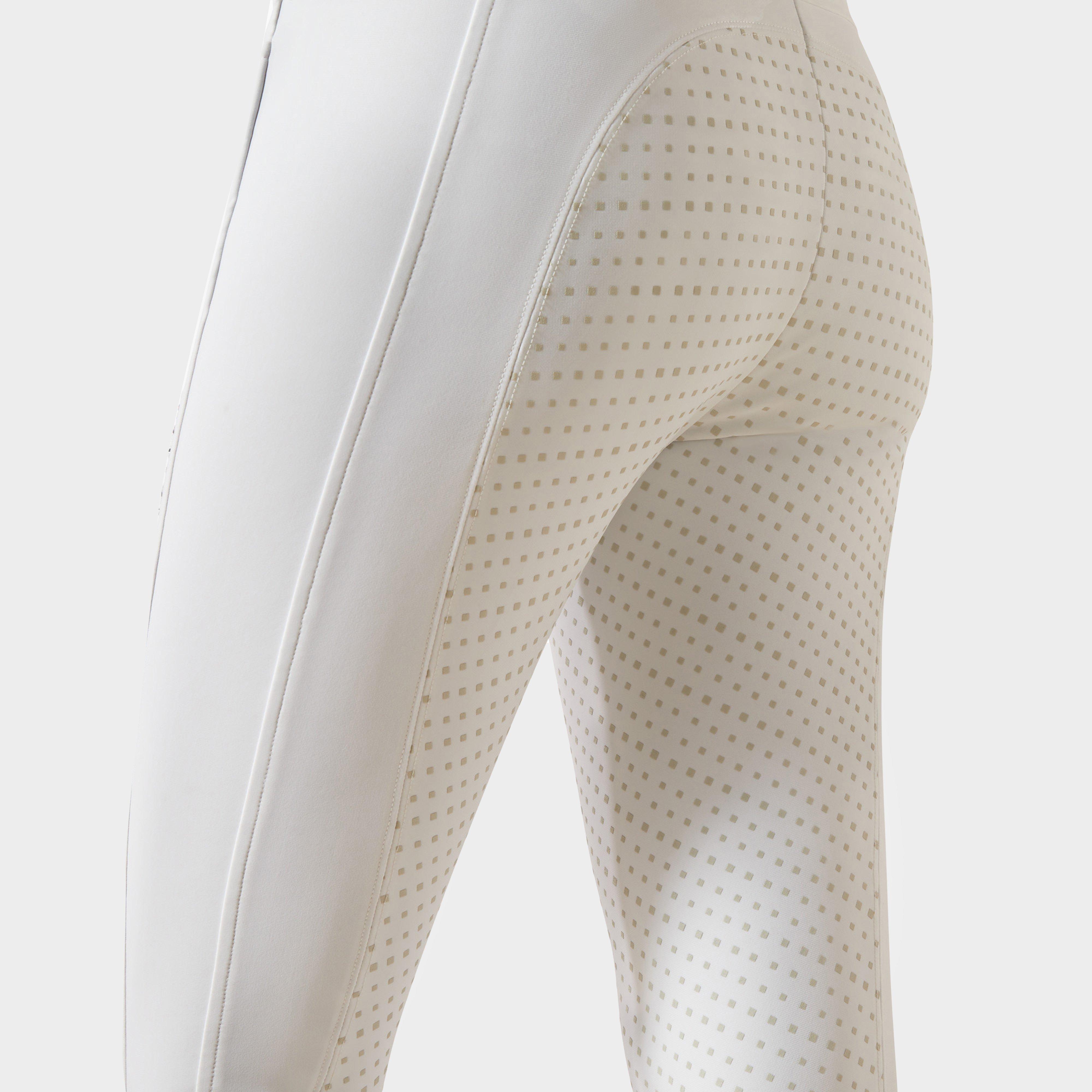 Women's Tri Factor NT Half Grip Breeches White