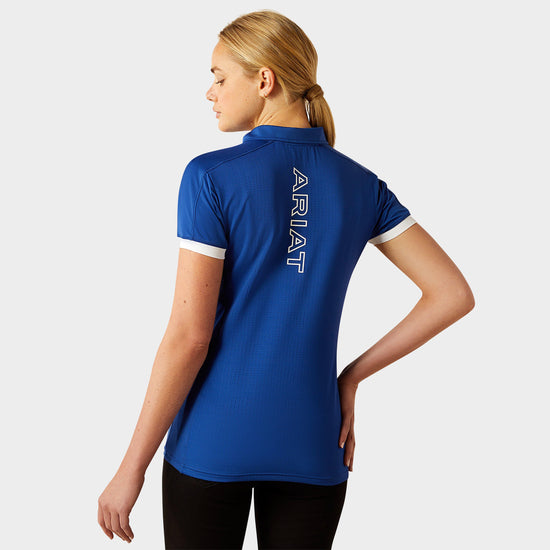 Women's Bandera 1/4 Zip Short Sleeved Polo Shirt