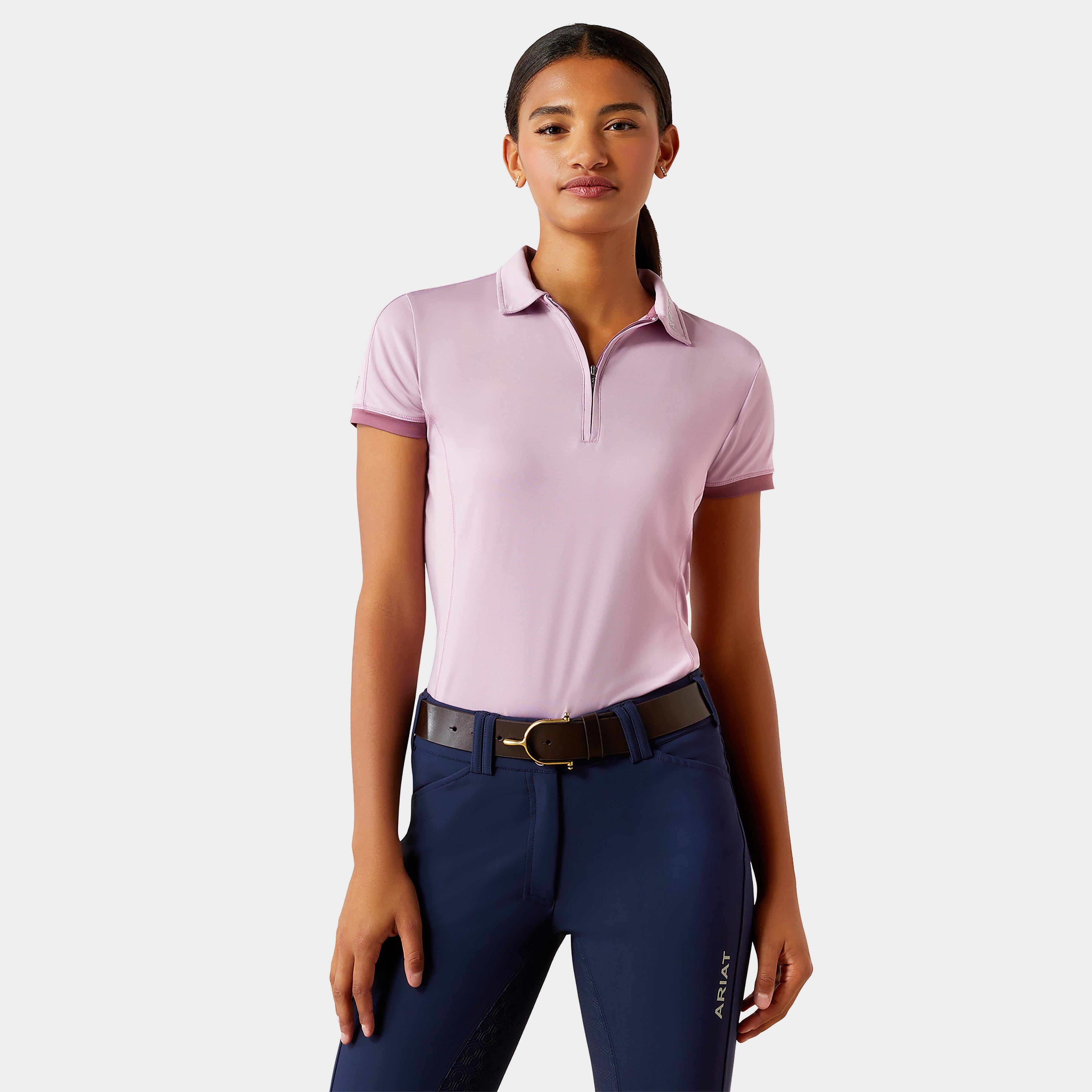 Women's Bandera 1/4 Zip Short Sleeved Polo Shirt