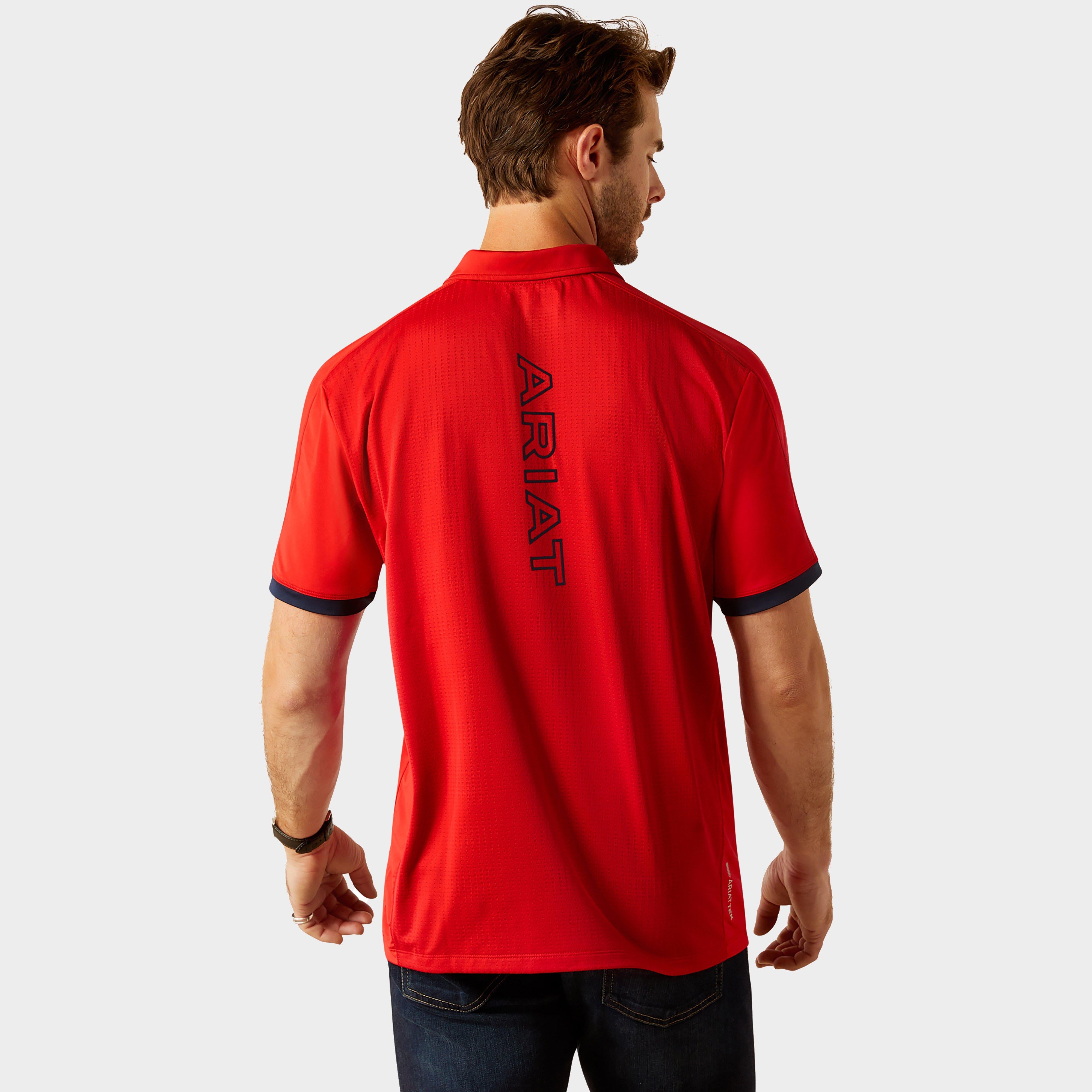 Men's Bandera 1/4 Zip Short Sleeved Polo Shirt