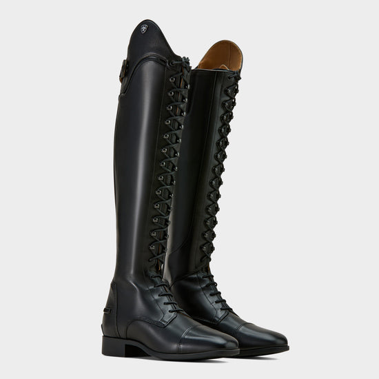 Women's Palisade Lace Tall Riding Boots Black