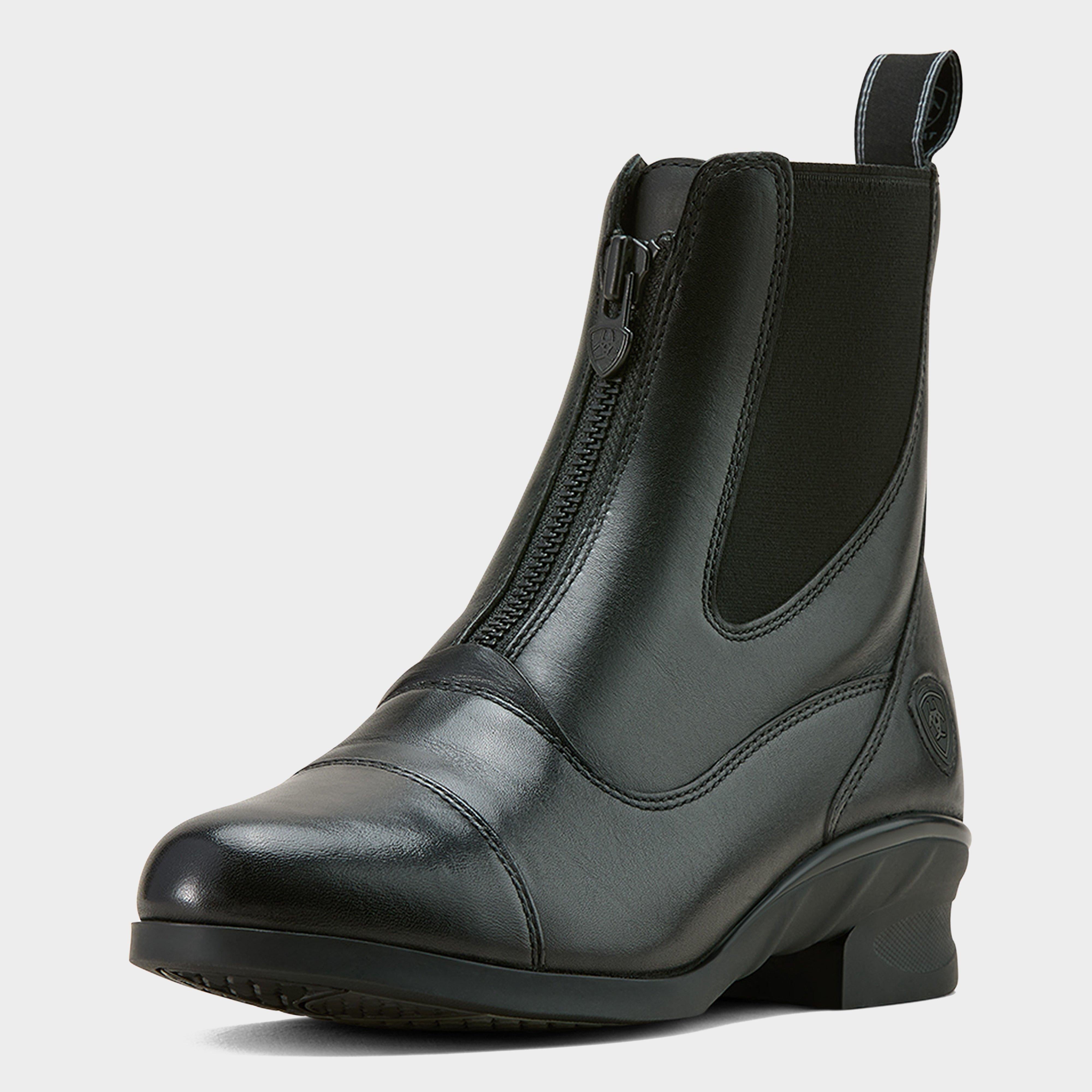Women's Heritage Zip Paddock Boots Black