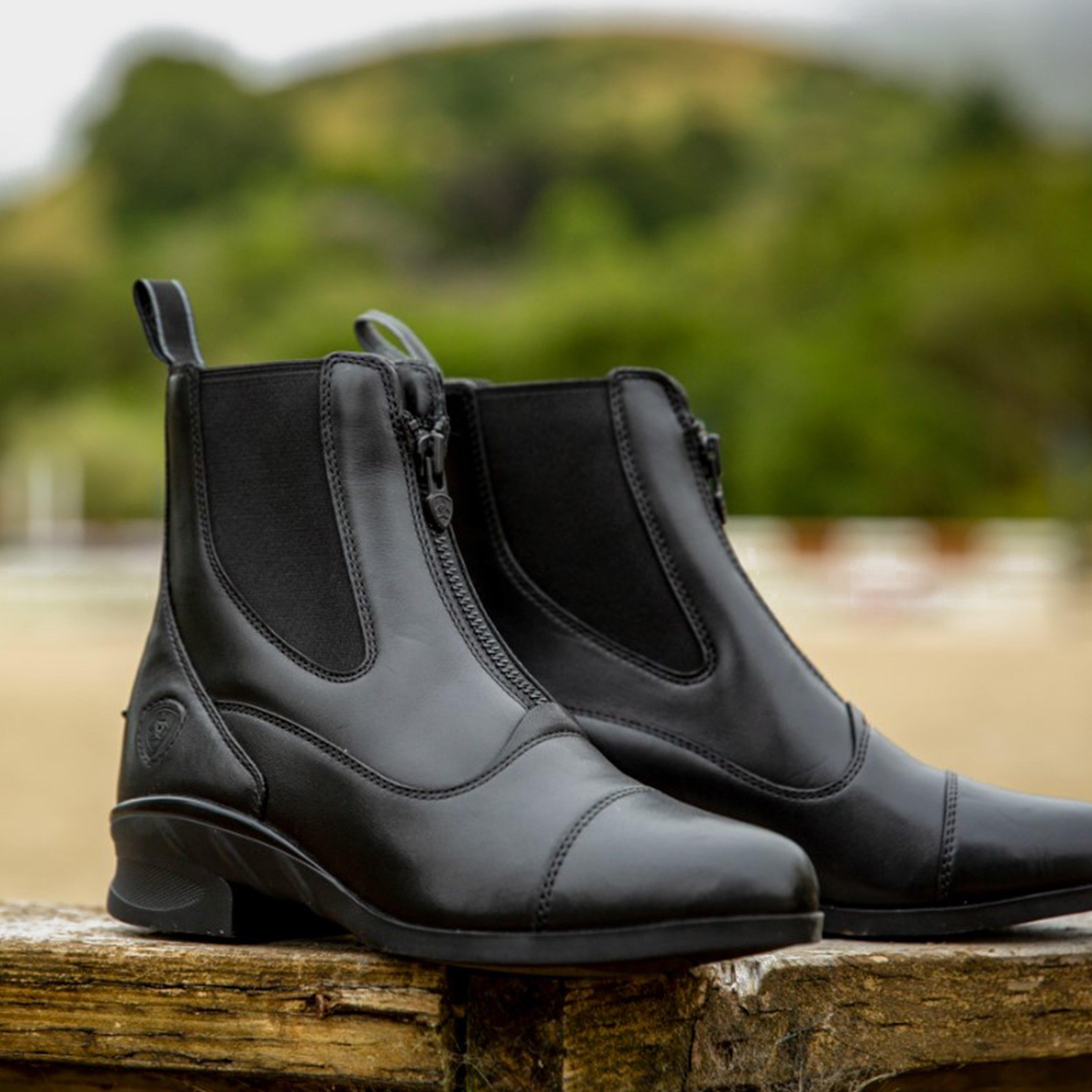 Women's Heritage Zip Paddock Boots Black