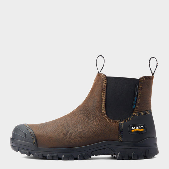 Men's Treadfast Chelsea Waterproof Steel Toe Work Boots