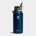 Wide Mouth with Flex Straw Cap Bottle 32oz