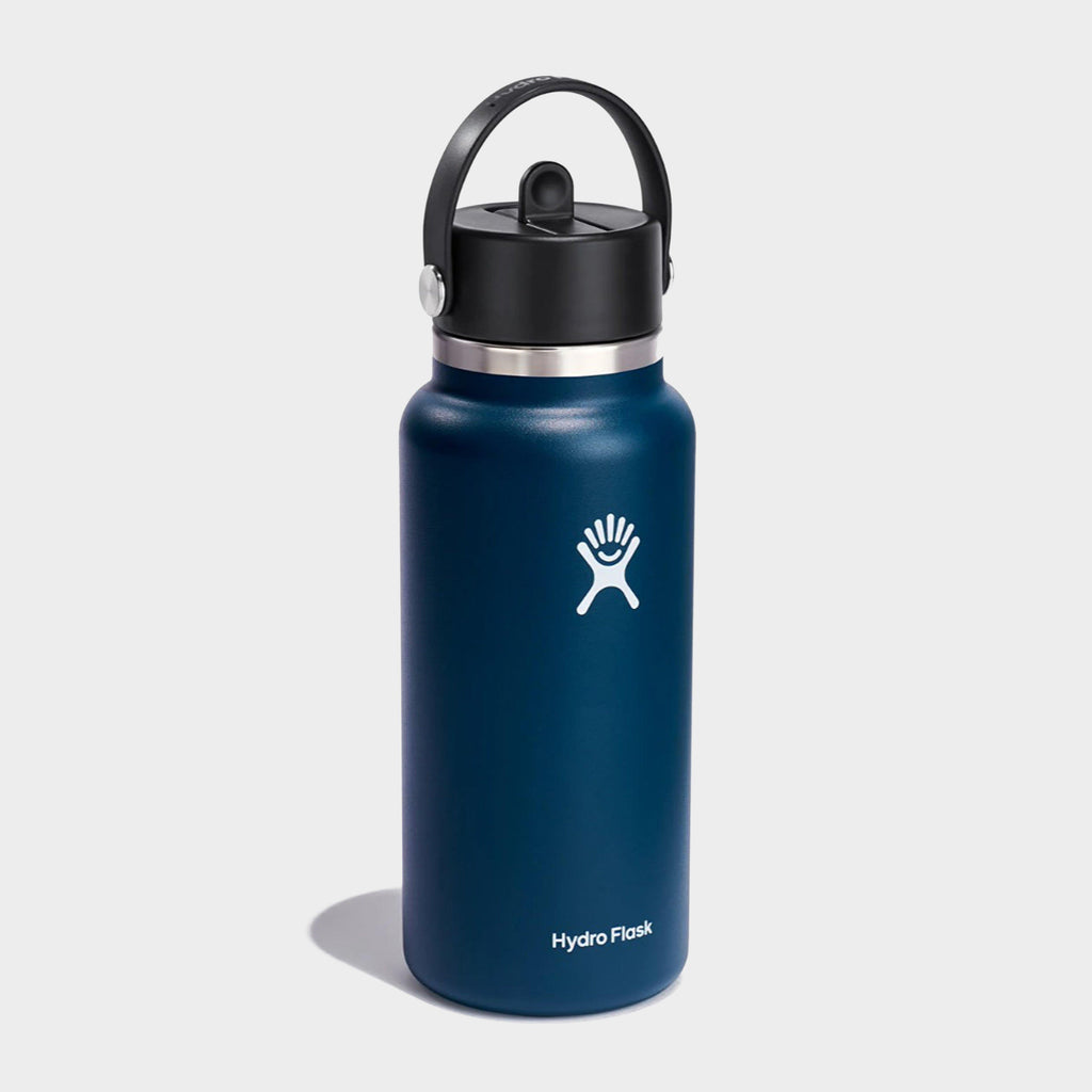 Wide Mouth with Flex Straw Cap Bottle 32oz