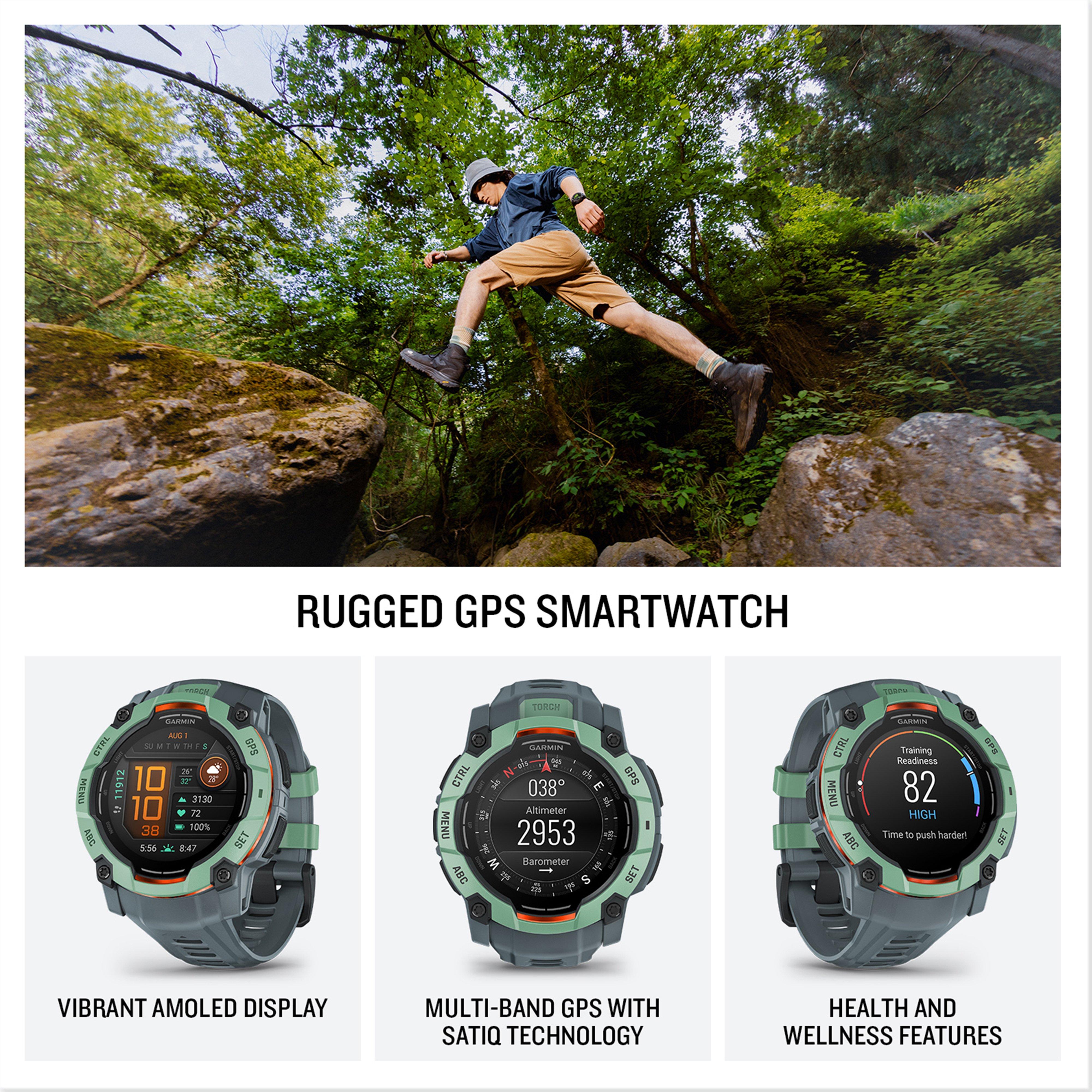 Instinct® 3 AMOLED 50mm Multi-Sport Smartwatch