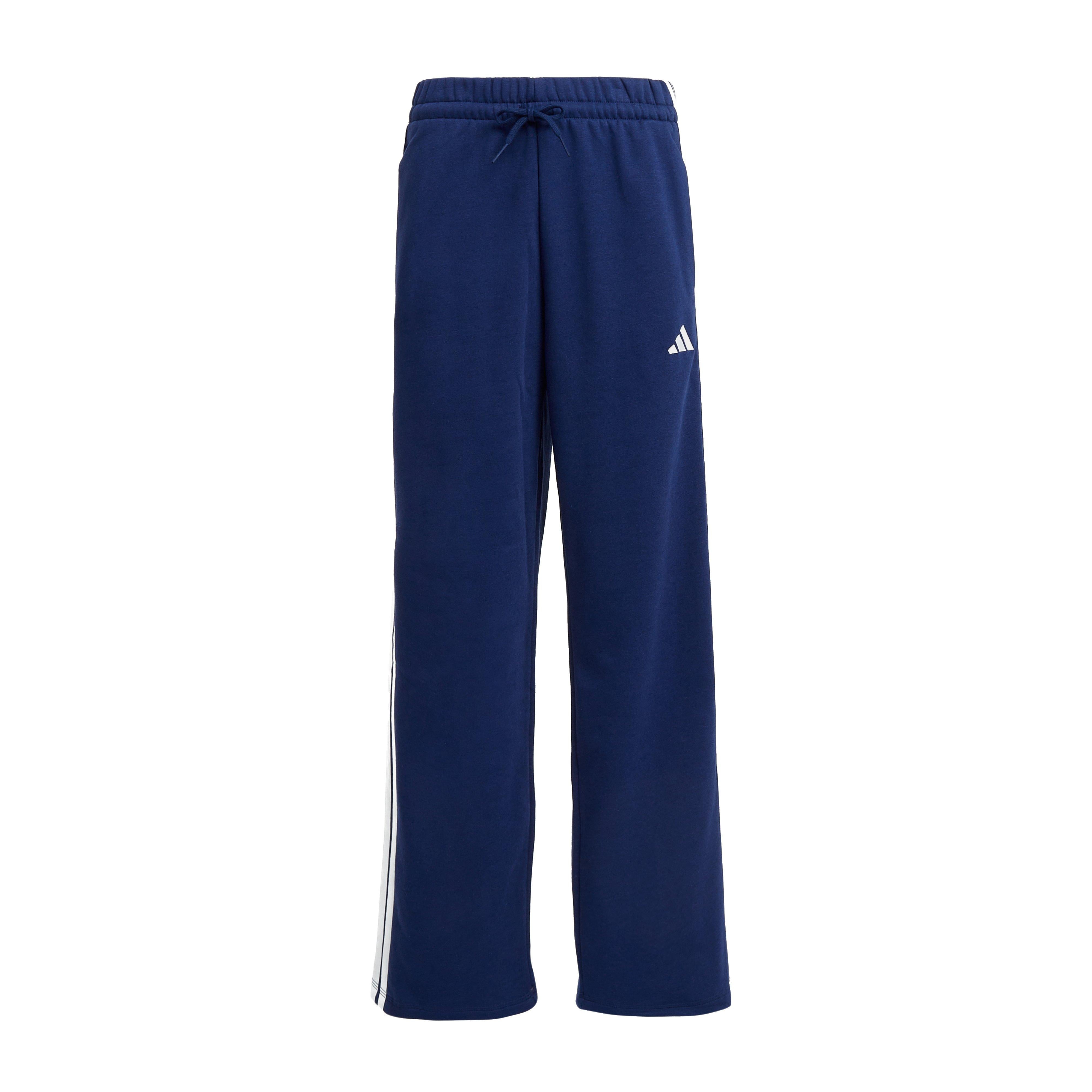 Women’s Essentials 3-Stripes Open-Hem Fleece Pants