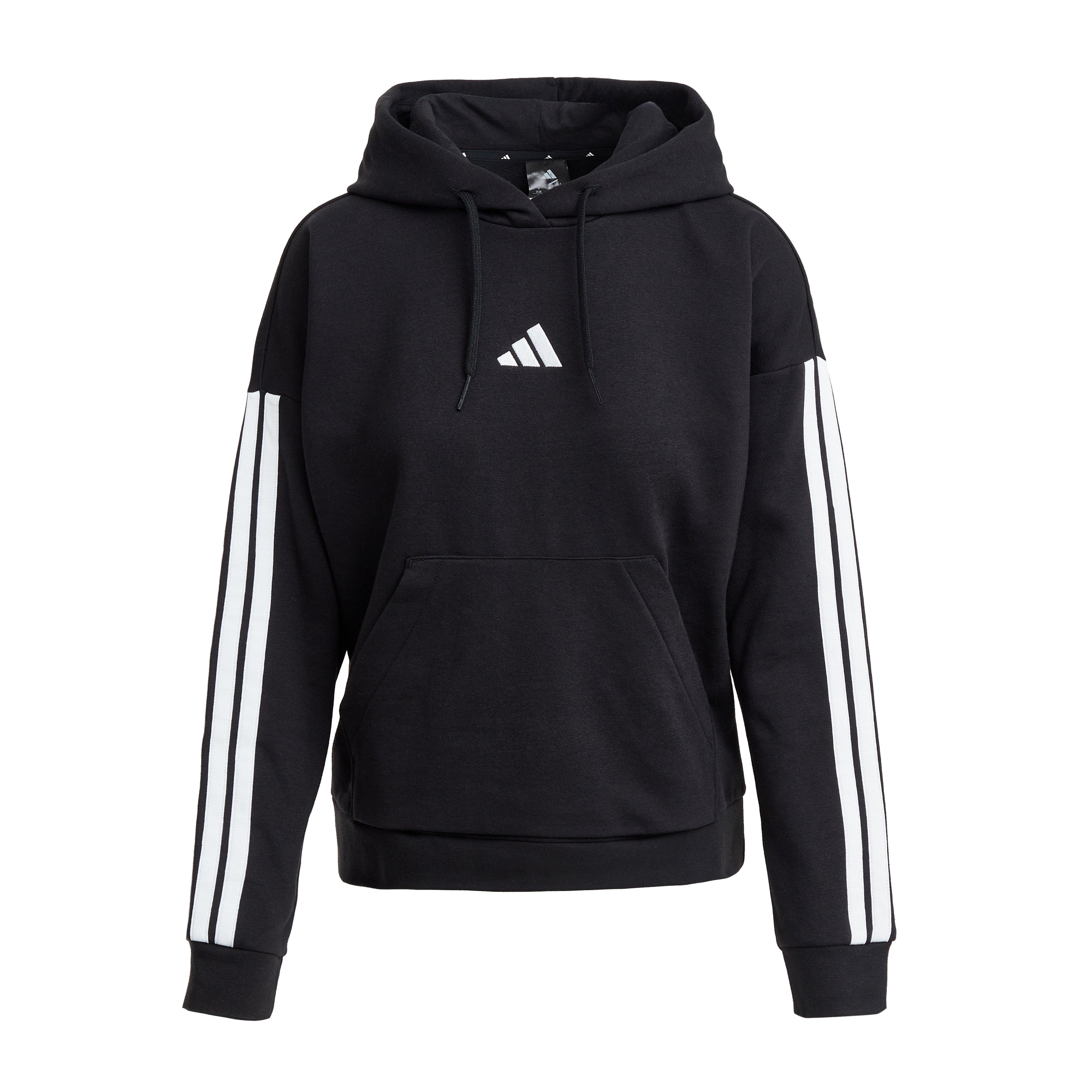Women's Essentials 3-Stripes Full-Zip Fleece Hoodie