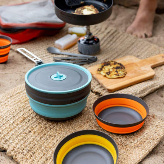 Frontier Ultralight Collapsible One Pot Cook 2 Person 5 Piece Set