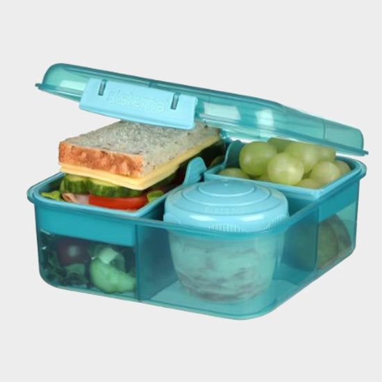 1.25L Bento Cube with Yoghurt Pot Container