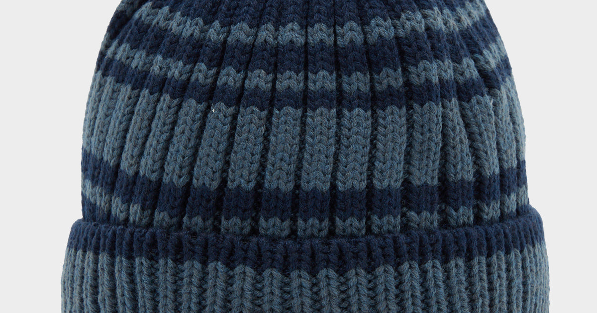 Blue Craghoppers Men’s Shale Rib Knit Beanie – Blacks