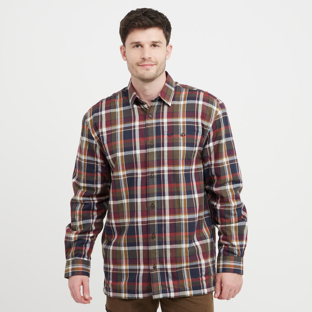 Mens Arran Microfleece Lined Shirt