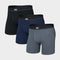 Men’s Essential Cotton Boxer Brief Fly 3 Pack