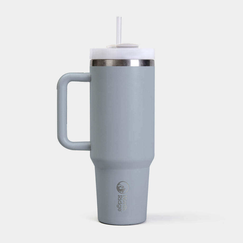 Cactus Duo Flow Tumbler with Straw 1.2L