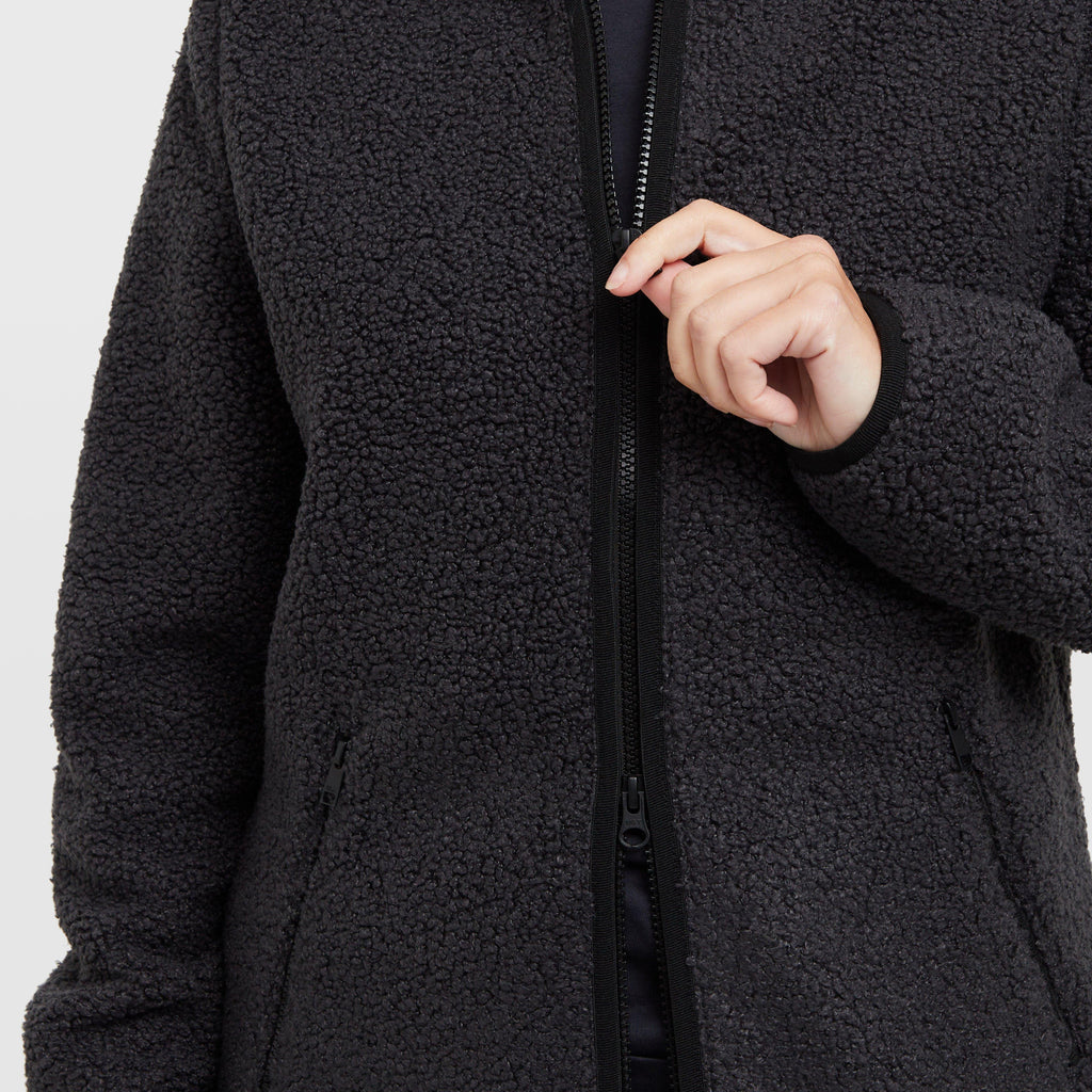 Women’s High Curl Fleece Coat