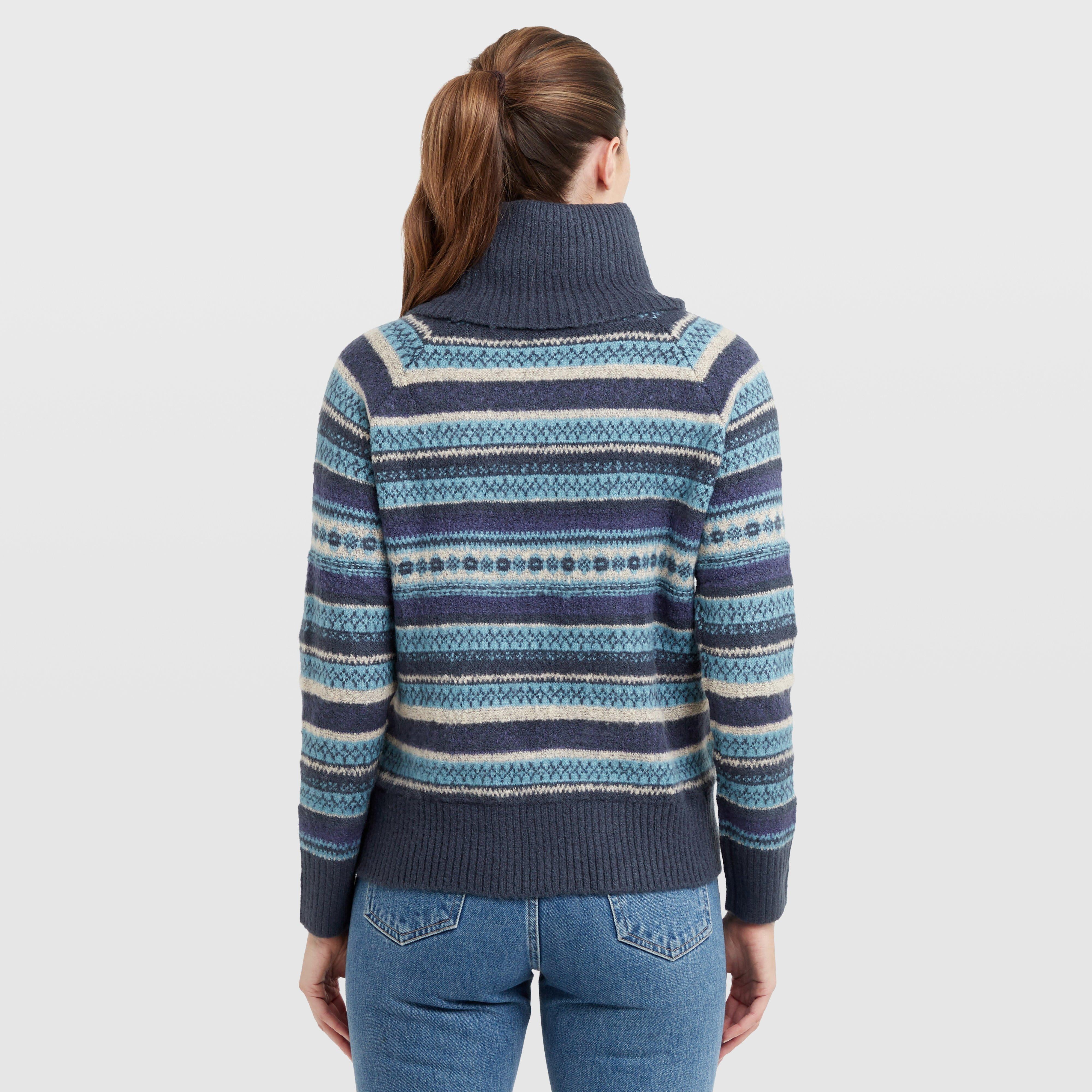 Women's Annecy Fair Isle Roll Neck Jumper