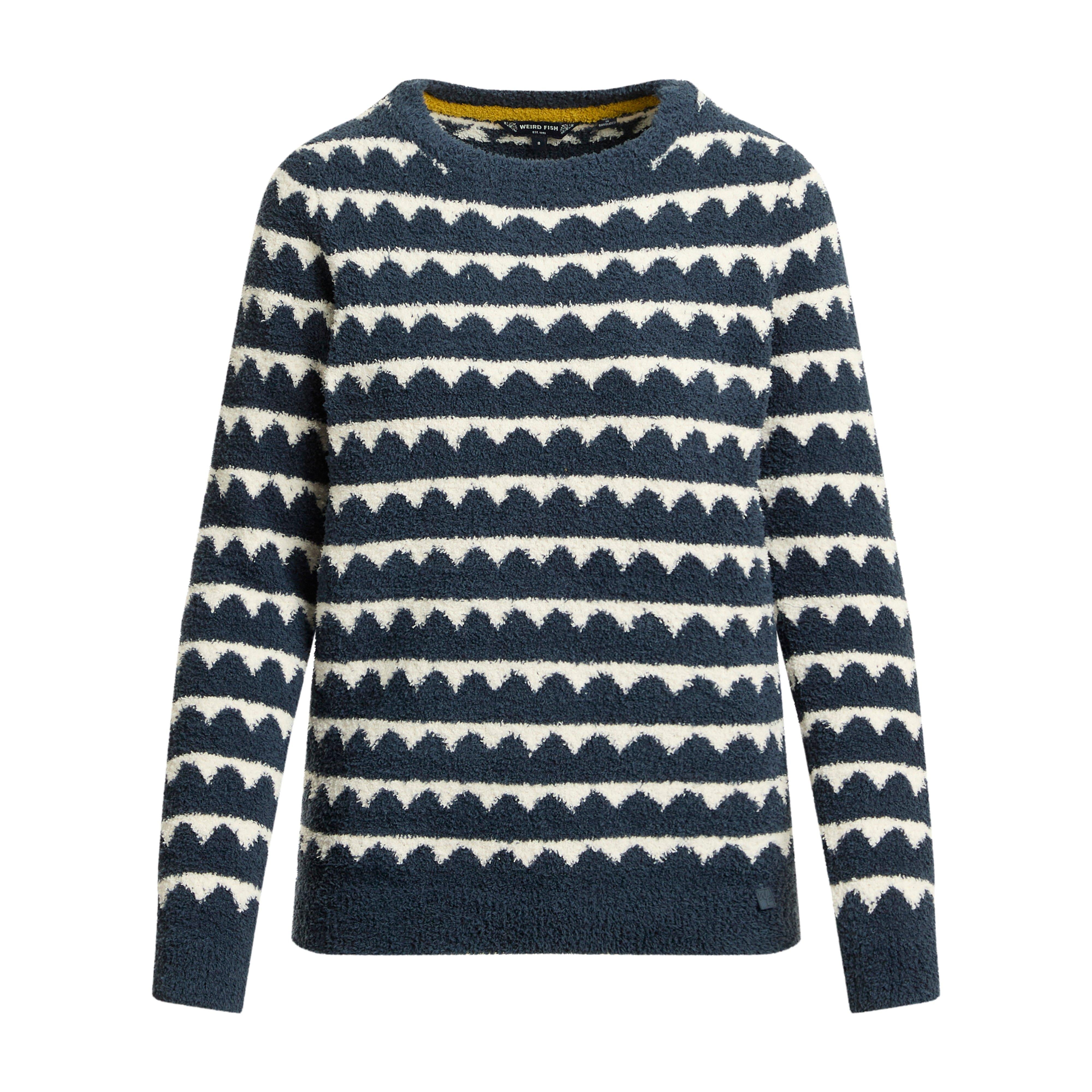 Women's Tyla Cosy Knit Scalloped Jumper