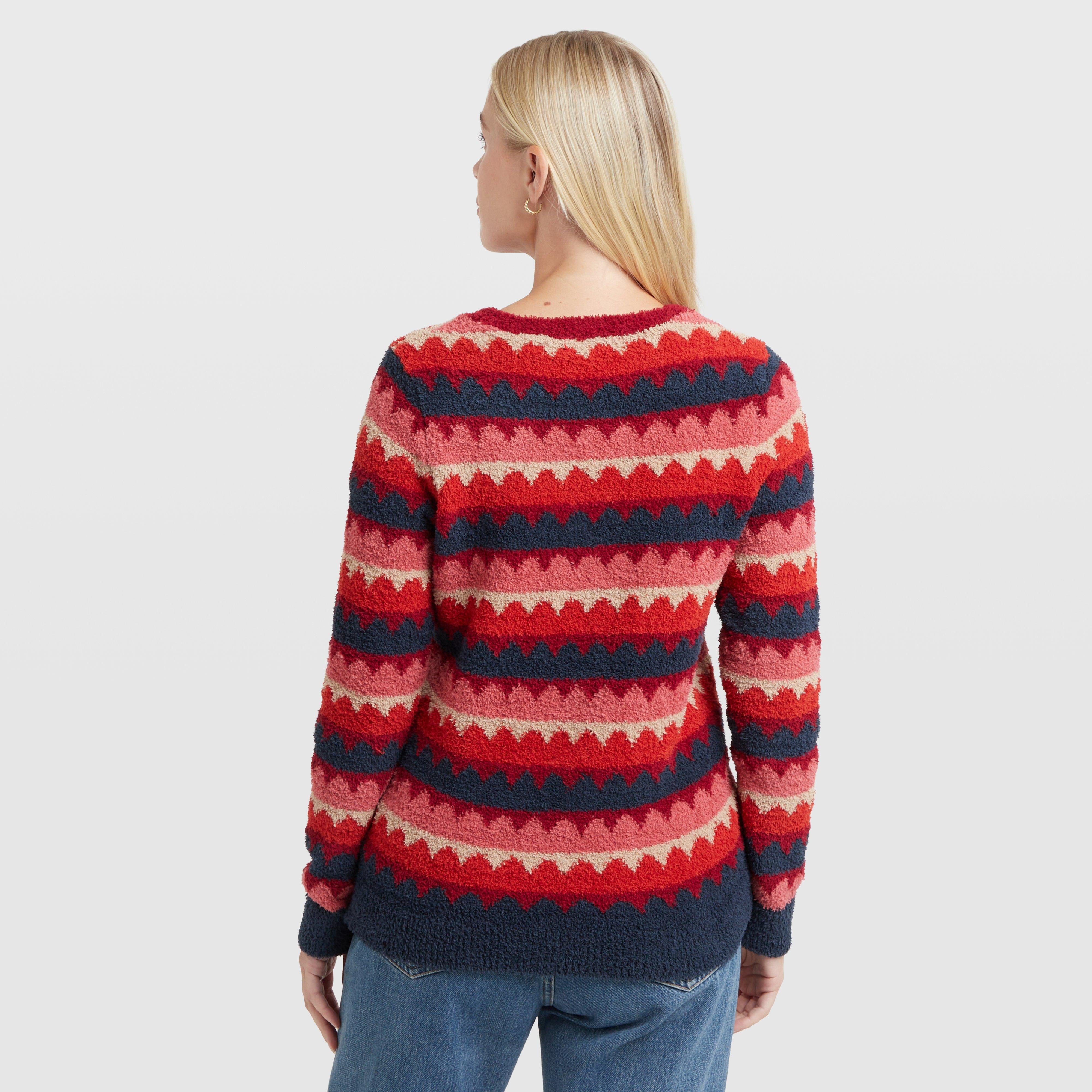 Women's Tyla Cosy Knit Scalloped Jumper