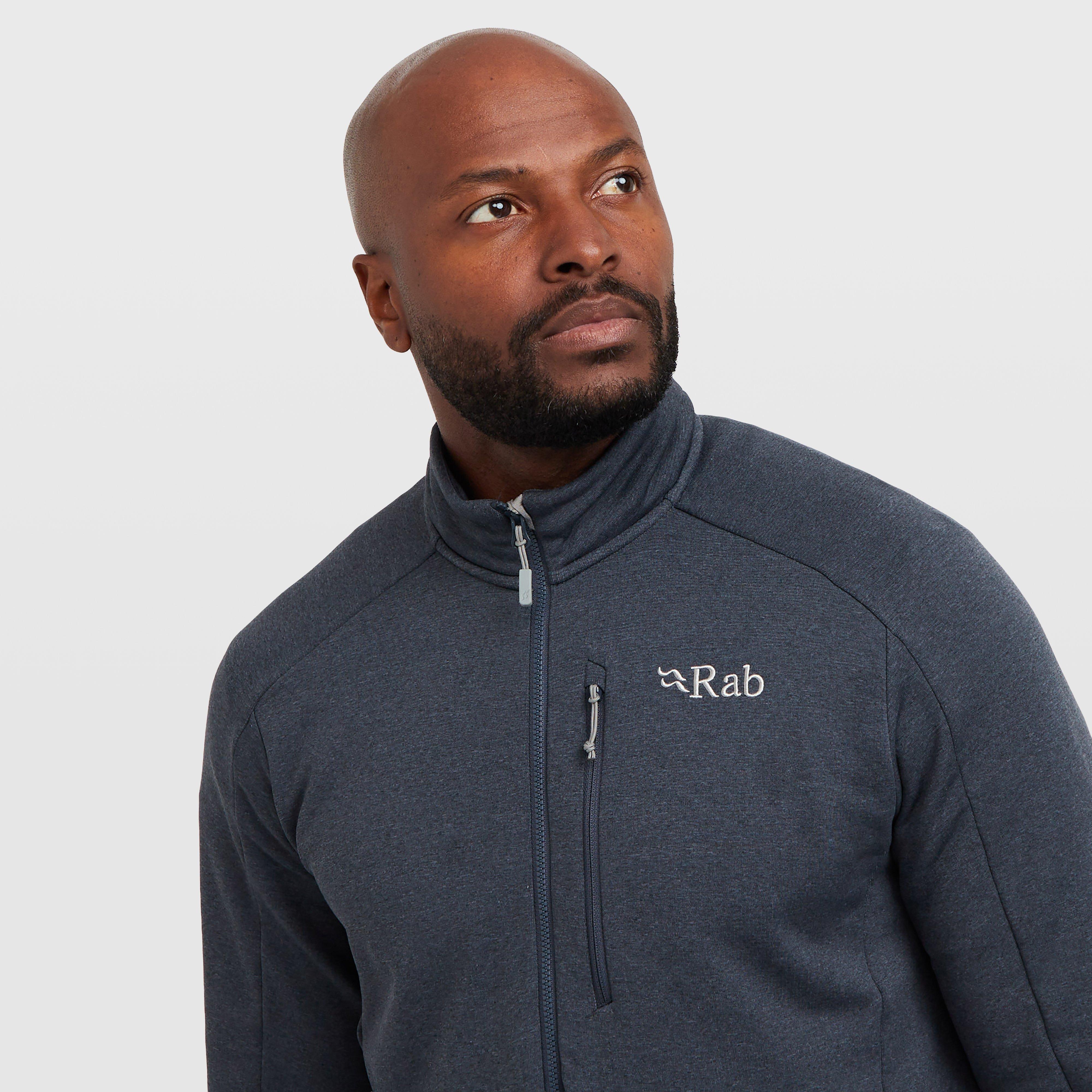 Grey Rab Men's Covex Pull-On Half Zip Fleece – Blacks