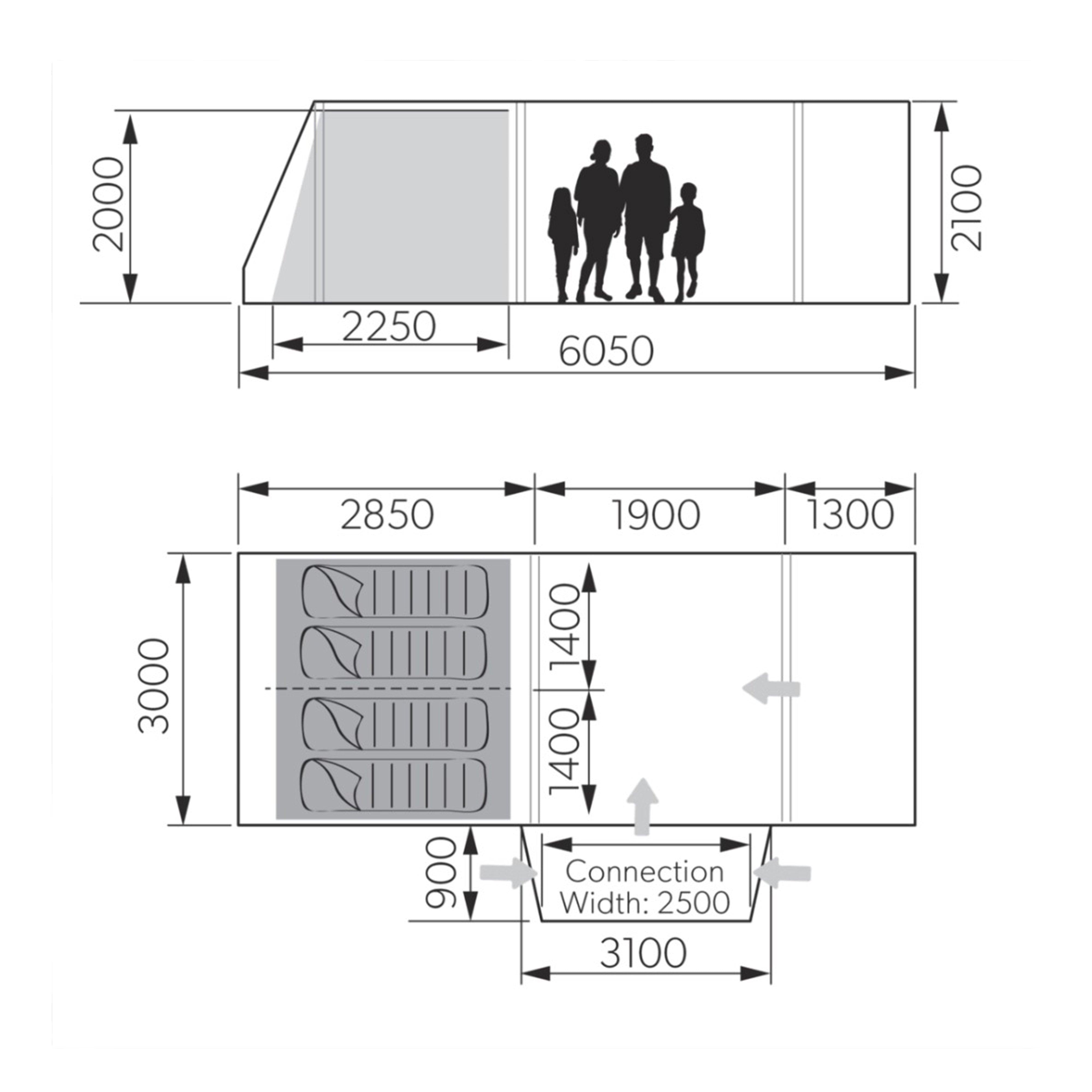 Rarotonga DA FTT 401 Awning