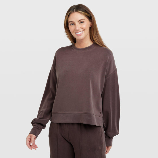 Women’s Sand Wash CloudWeight Crop Hoodie