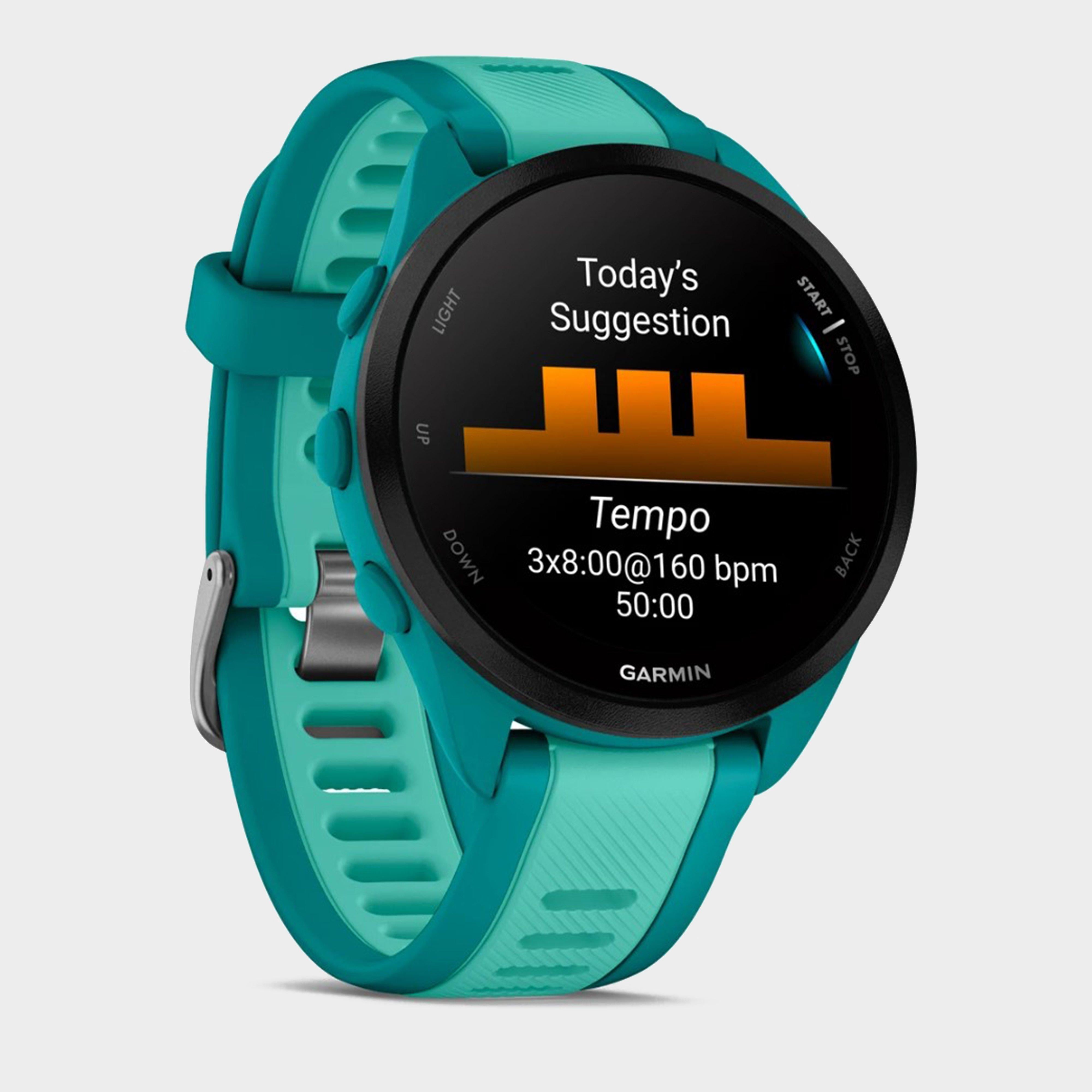 Blue Garmin Forerunner® 165 GPS Music Edition Smartwatch – Blacks