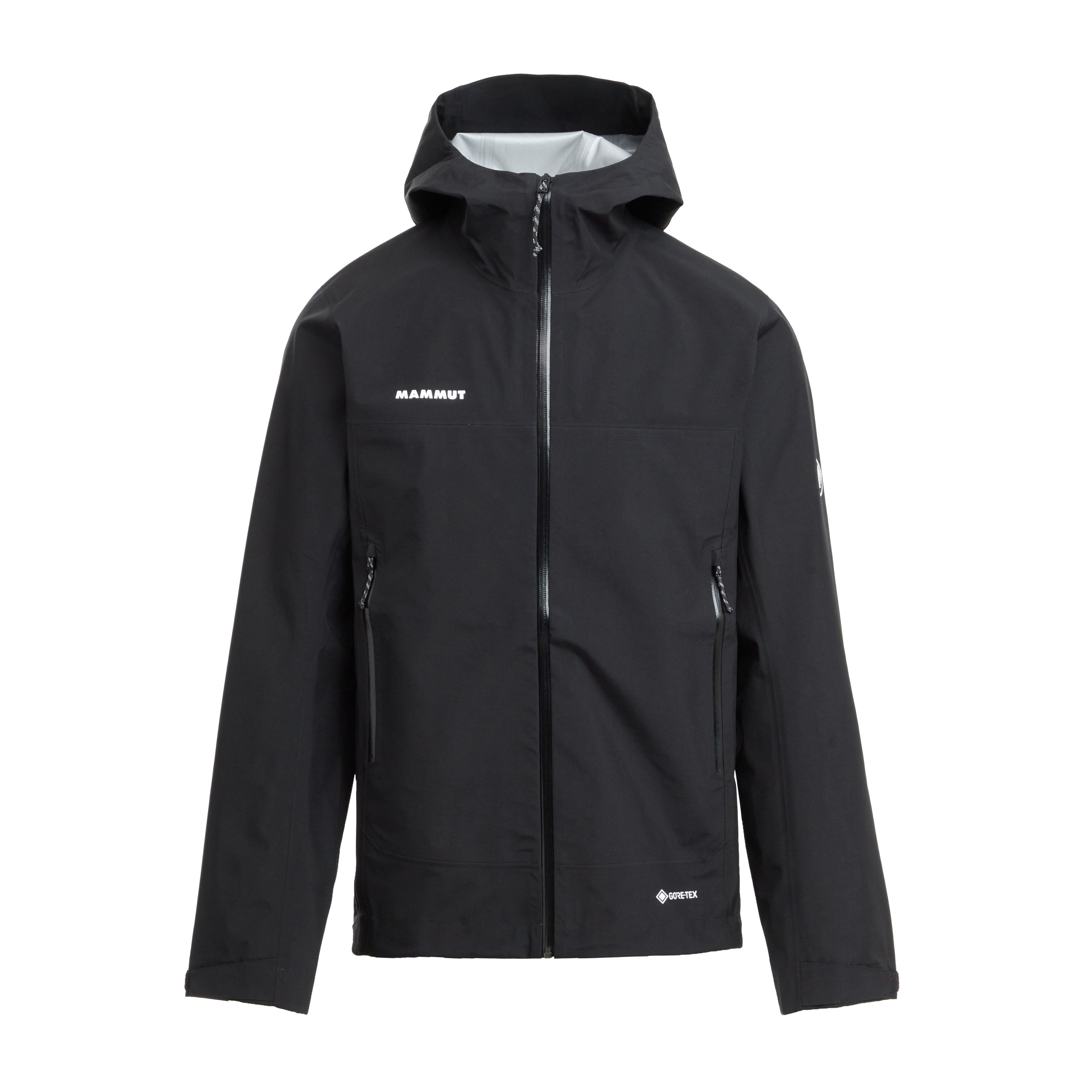 Black Mammut Men's Crater Light HS Hooded Jacket – Blacks