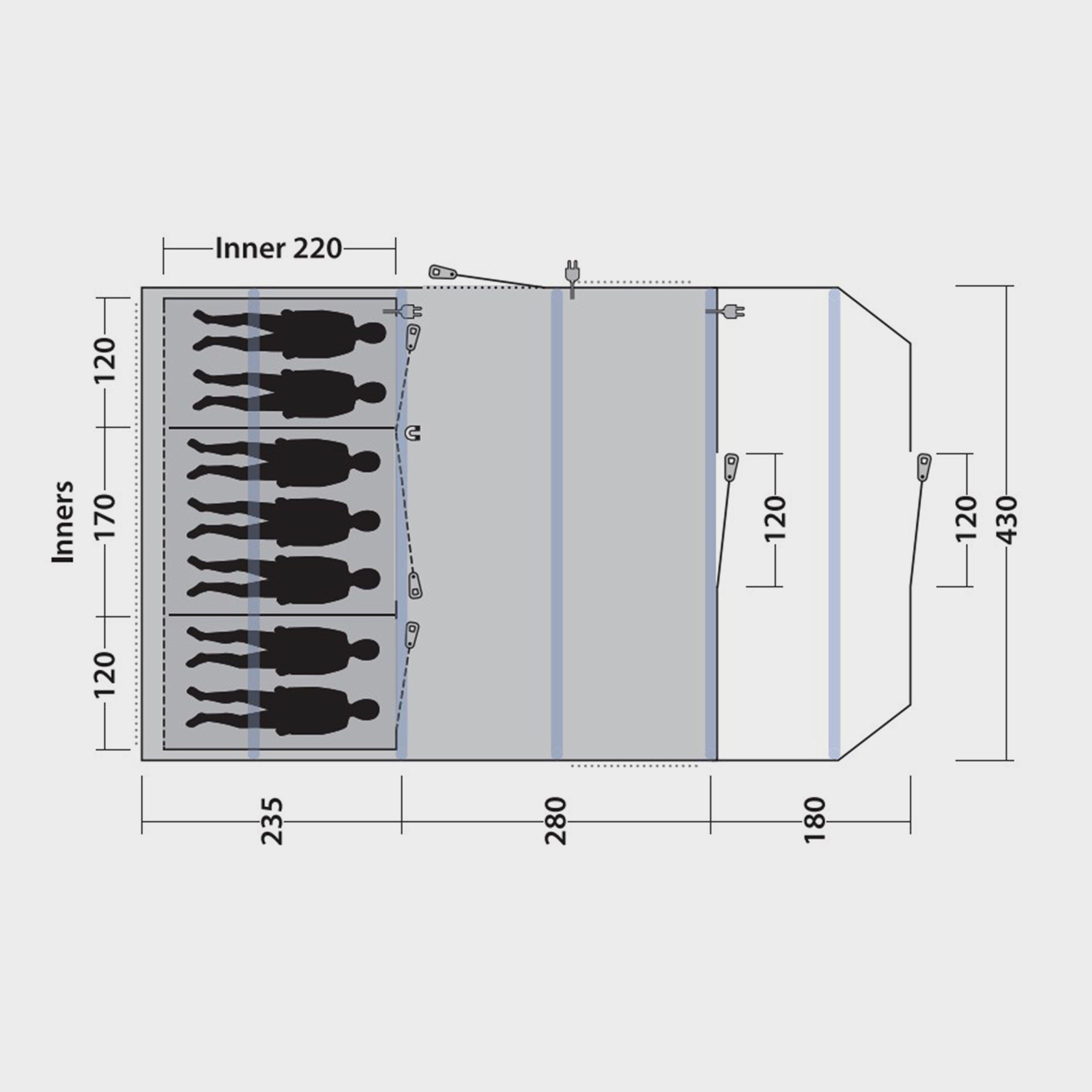 Refurbished Stonehill 7 Air Tent