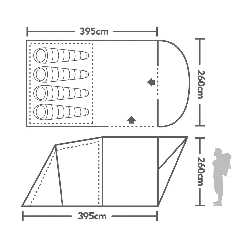 Refurbished Oregon 4 Tent