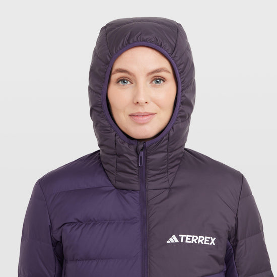 Women's Multi Light Down CLIMAWARM Hooded Jacket