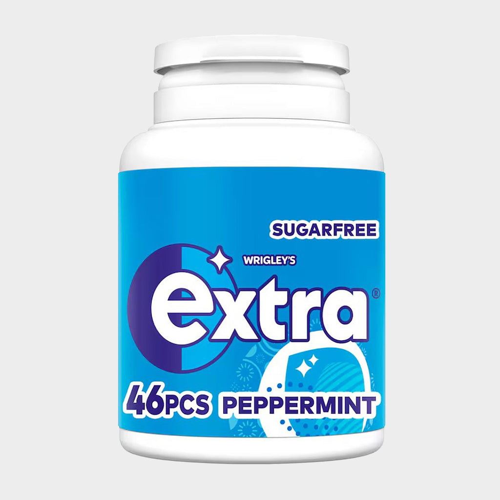 Extra Peppermint Sugarfree Chewing Gum Bottle
